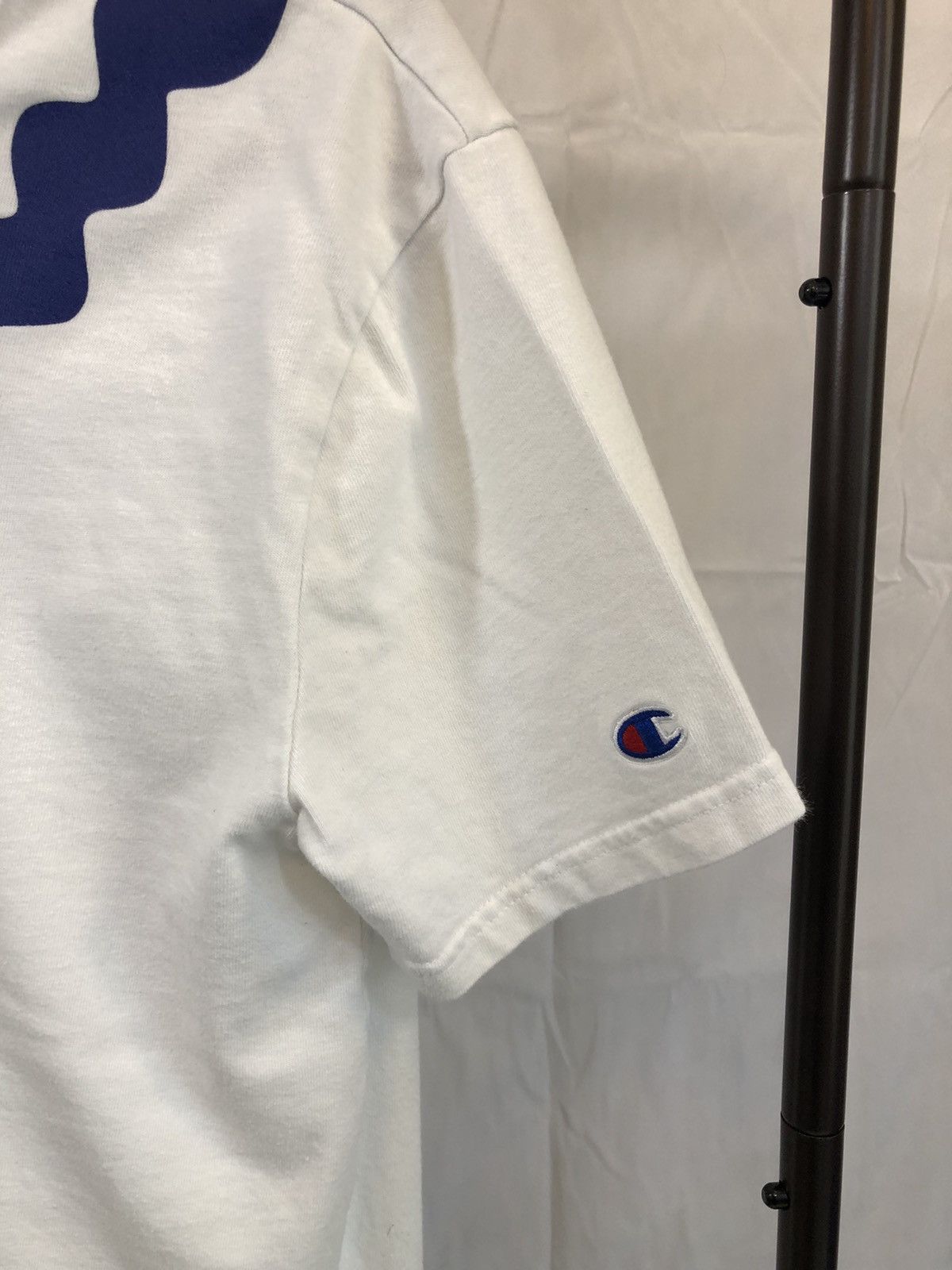 Champion × Vintage Vintage White Champion Script Classic Tee Size US L / EU 52-54 / 3 - 3 Thumbnail