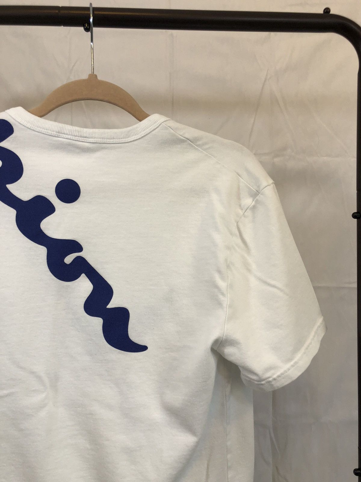 Champion × Vintage Vintage White Champion Script Classic Tee Size US L / EU 52-54 / 3 - 13 Thumbnail