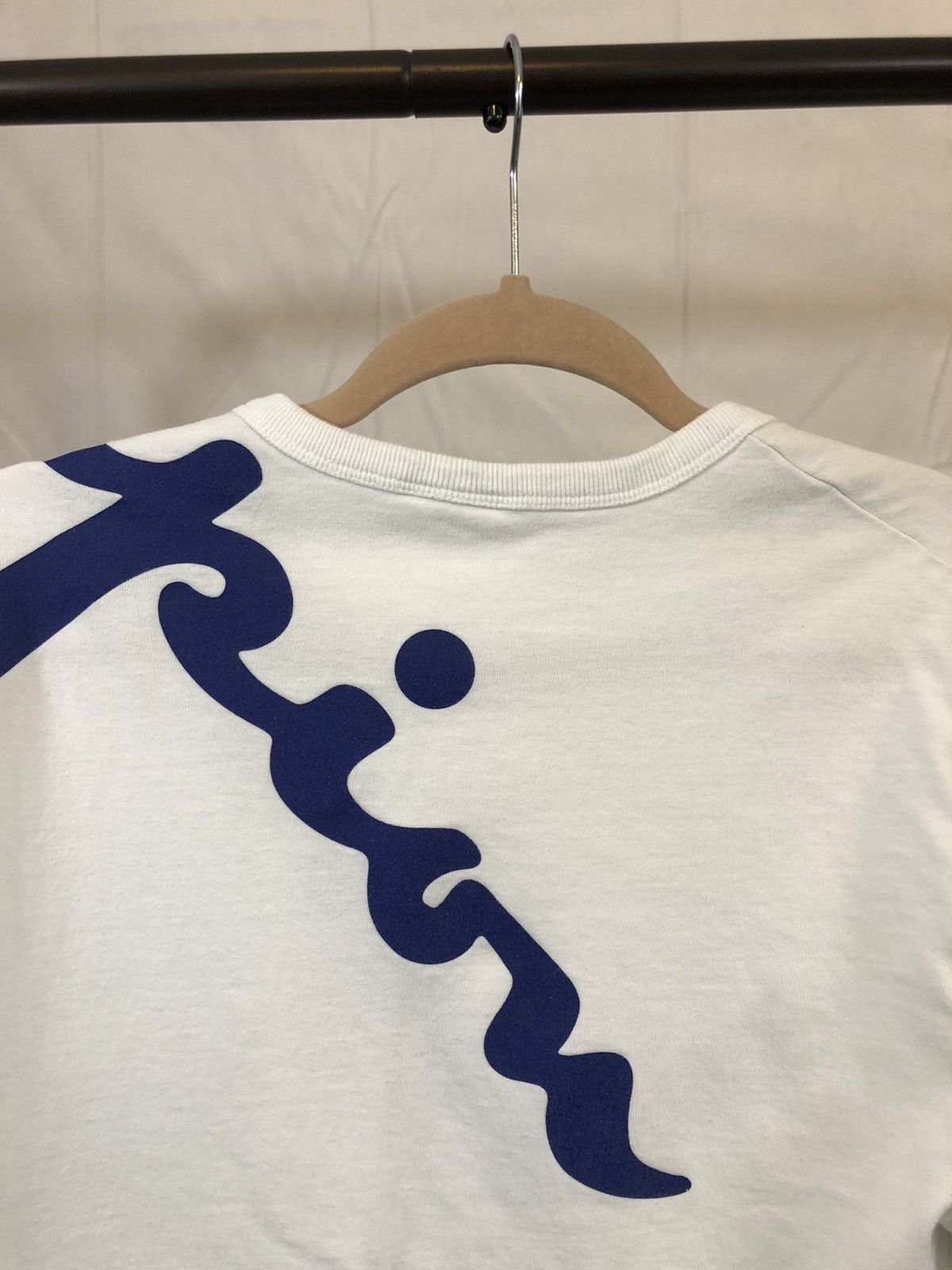 Champion × Vintage Vintage White Champion Script Classic Tee Size US L / EU 52-54 / 3 - 14 Thumbnail