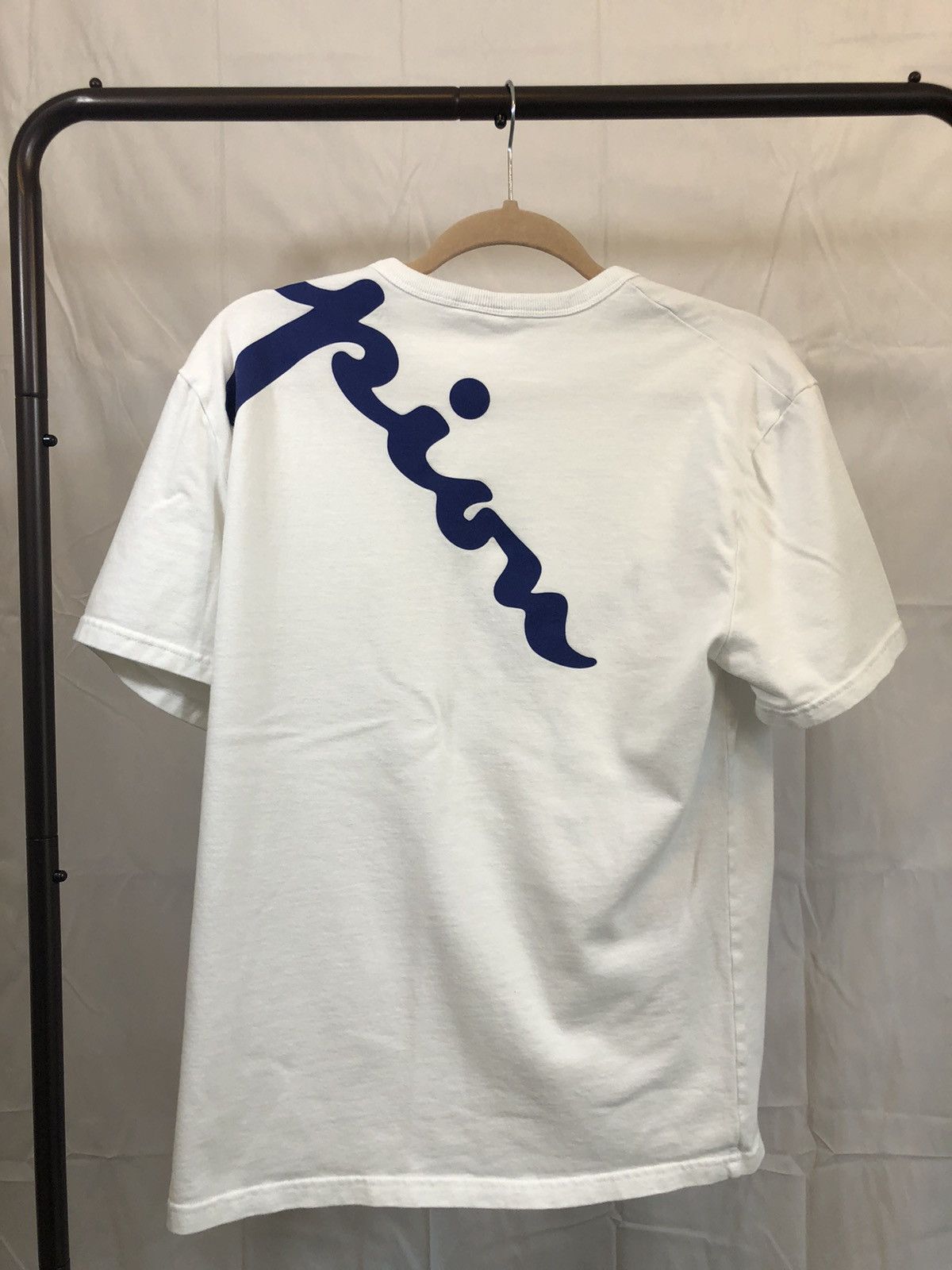 Champion × Vintage Vintage White Champion Script Classic Tee Size US L / EU 52-54 / 3 - 12 Thumbnail