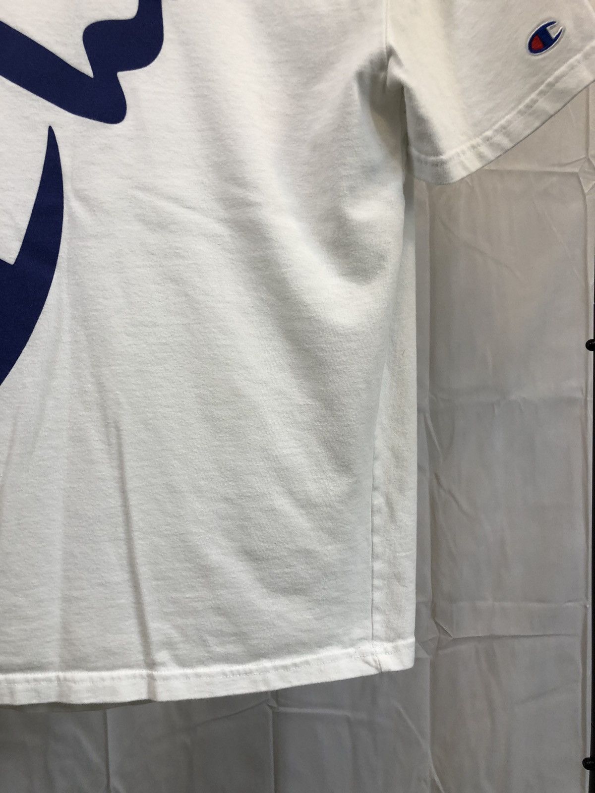 Champion × Vintage Vintage White Champion Script Classic Tee Size US L / EU 52-54 / 3 - 8 Thumbnail