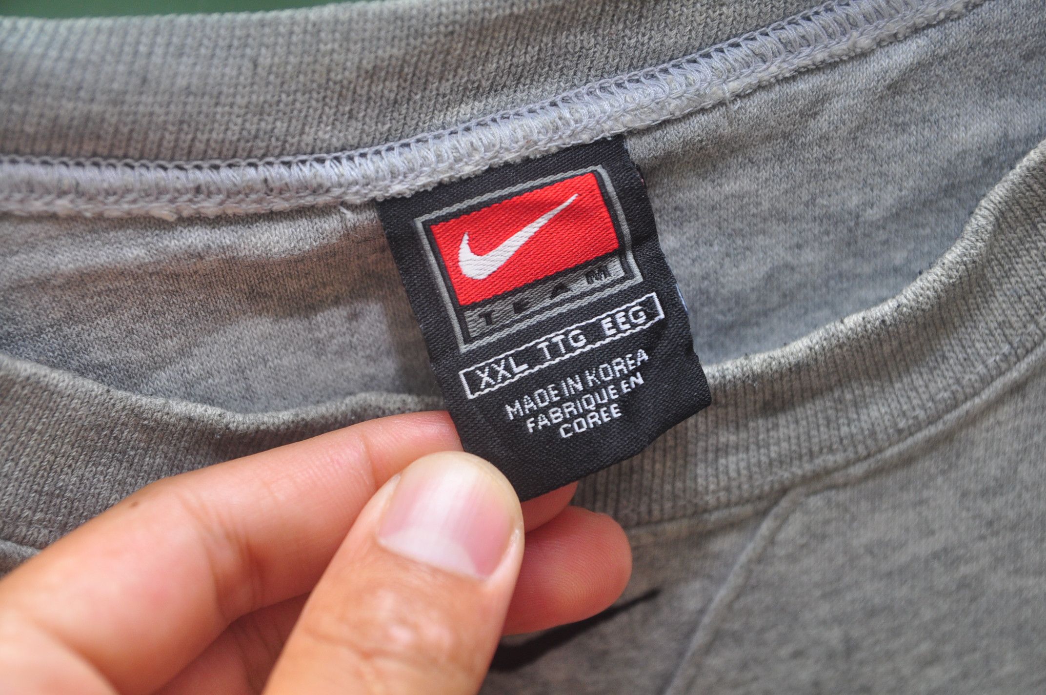 Designer × Japanese Brand × Nike Nike SUU Basketball Grey Sweatshirt Size US XXL / EU 58 / 5 - 5 Thumbnail