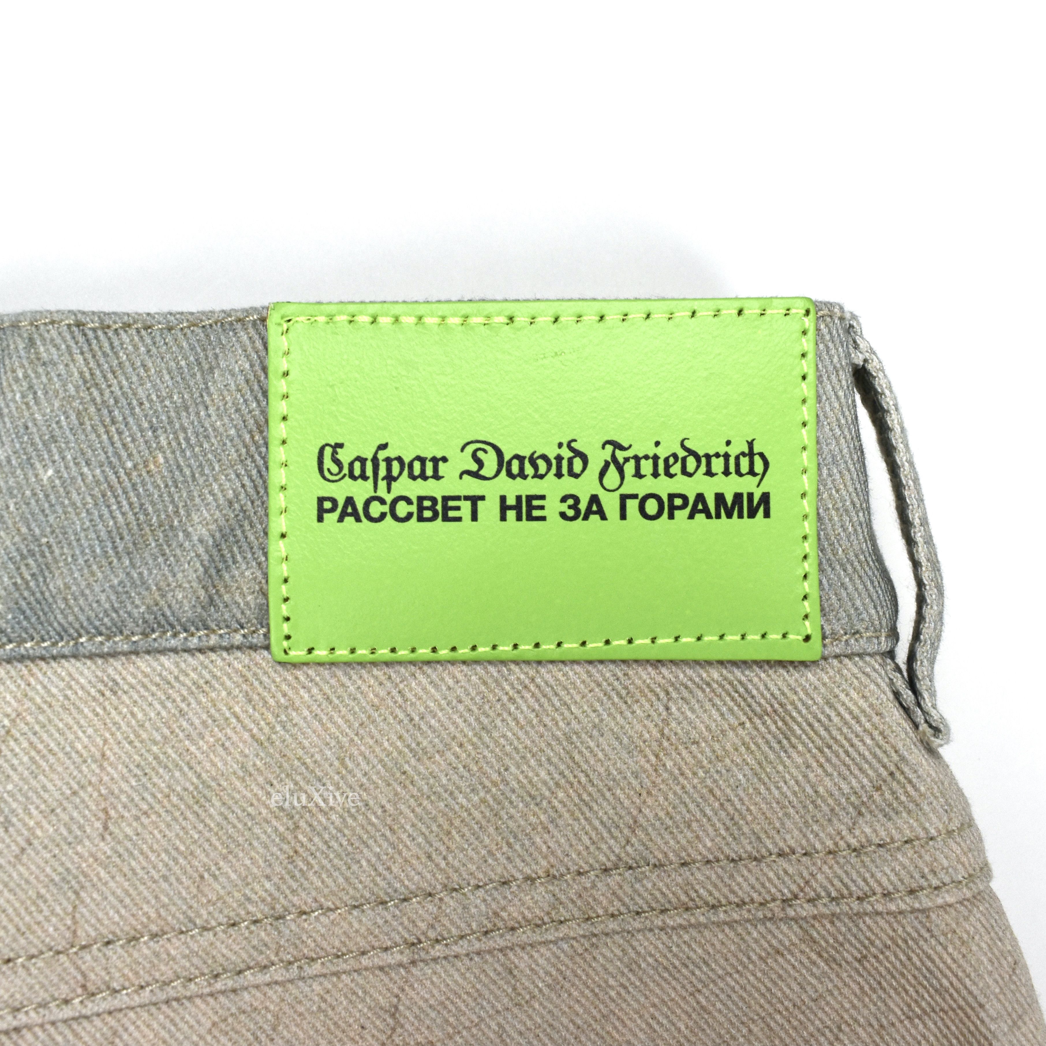 Paccbet Caspar David Freidrich Painting Print Denim Jeans