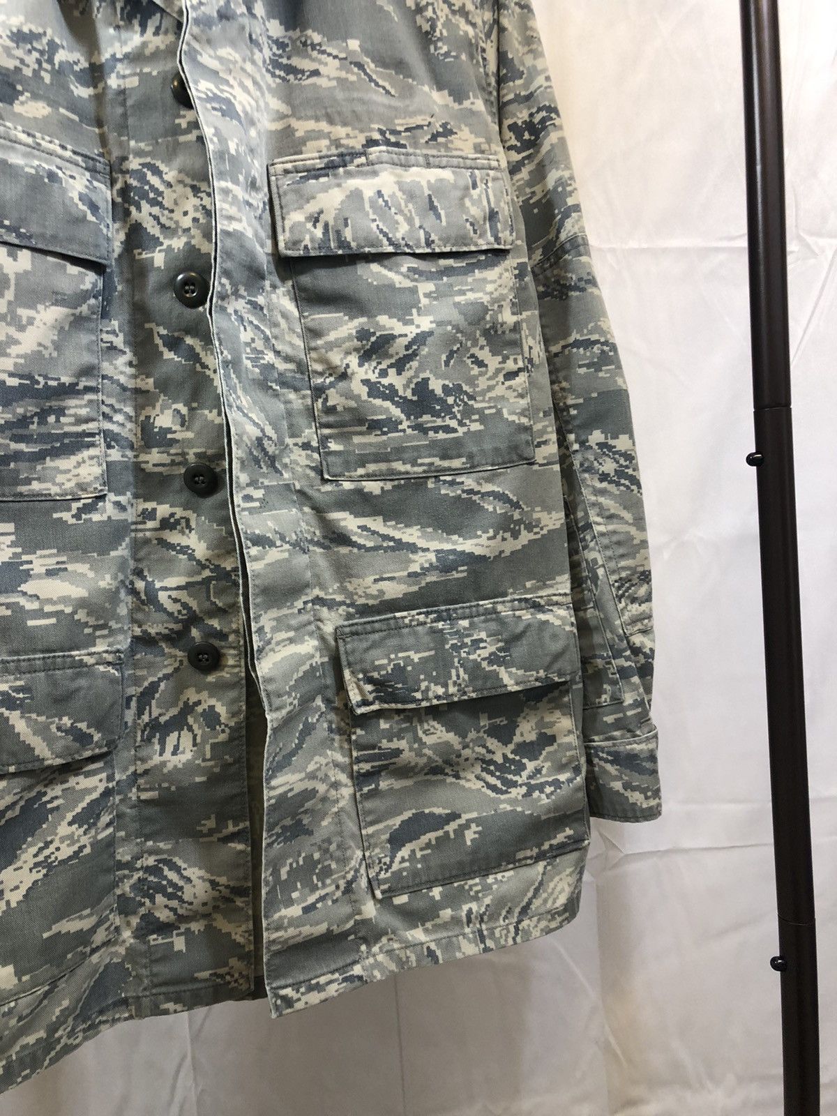 Vintage Military Digital Camo Distressed Fatigue Jacket Size US M / EU 48-50 / 2 - 4 Thumbnail