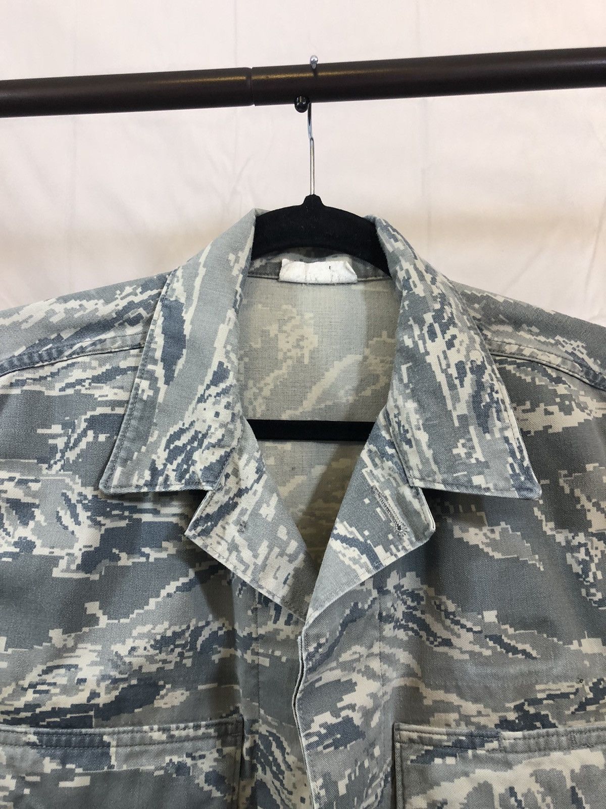 Vintage Military Digital Camo Distressed Fatigue Jacket Size US M / EU 48-50 / 2 - 3 Thumbnail