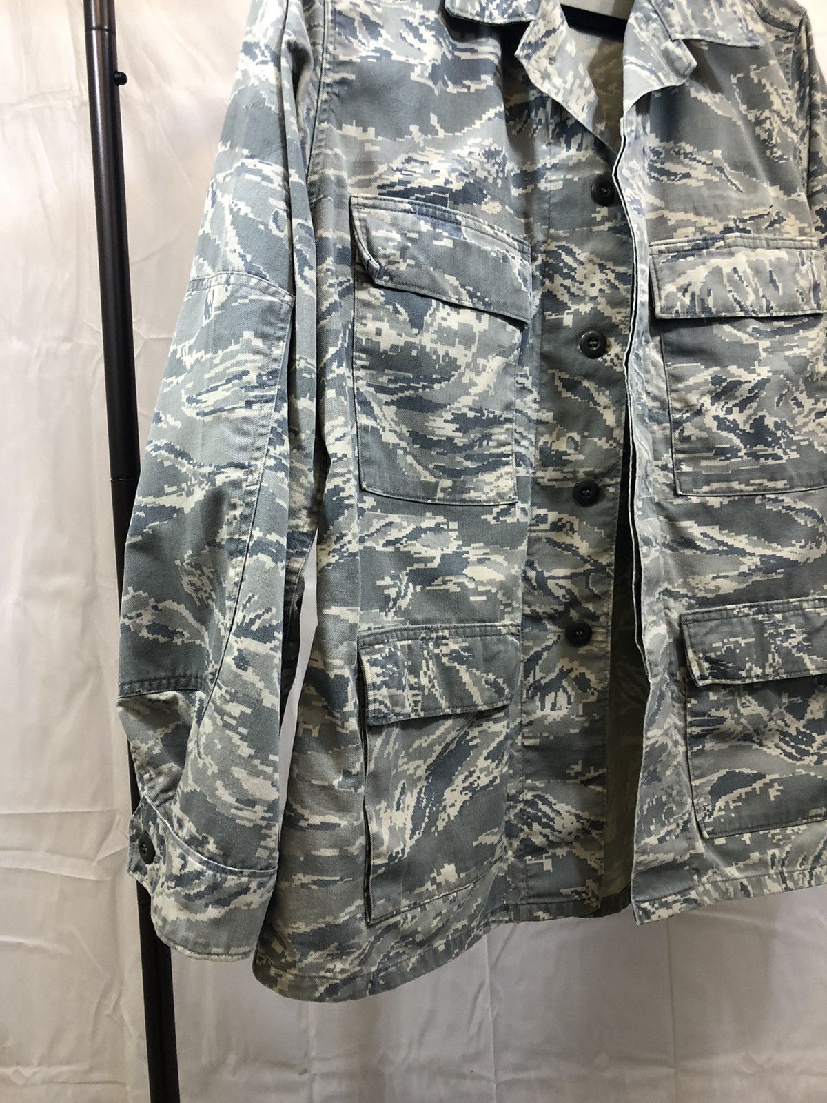 Vintage Military Digital Camo Distressed Fatigue Jacket Size US M / EU 48-50 / 2 - 5 Thumbnail