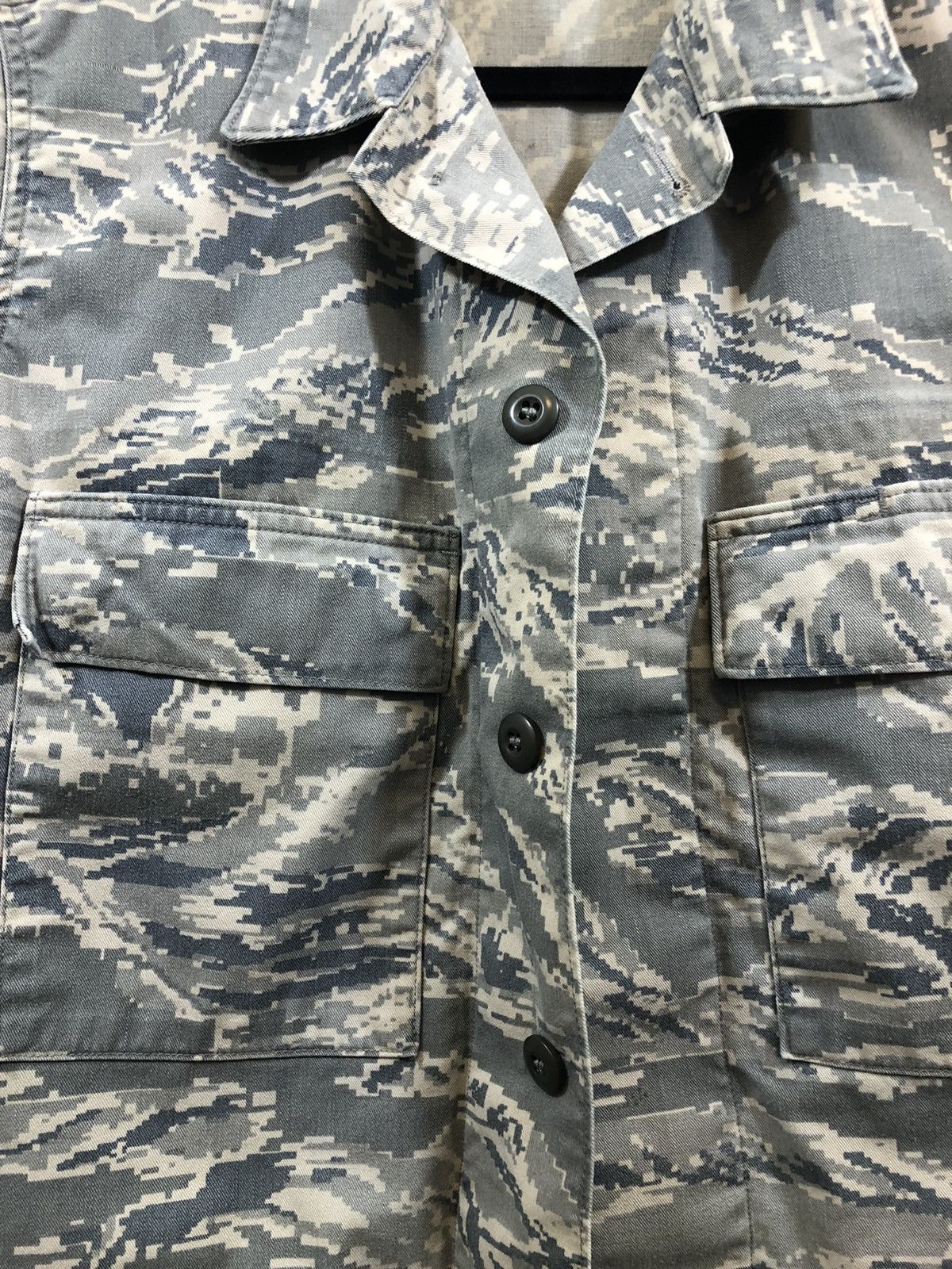 Vintage Military Digital Camo Distressed Fatigue Jacket Size US M / EU 48-50 / 2 - 8 Thumbnail
