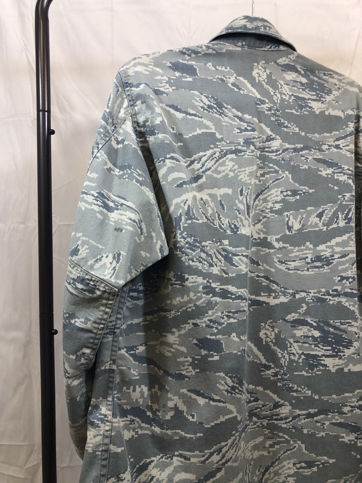 Vintage Military Digital Camo Distressed Fatigue Jacket Size US M / EU 48-50 / 2 - 11 Thumbnail