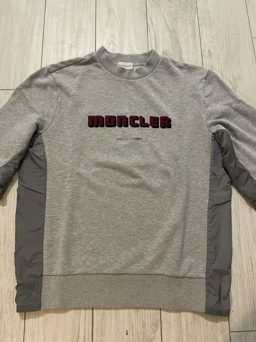 Moncler Moncler PRESS START Logo sweatshirt Grailed