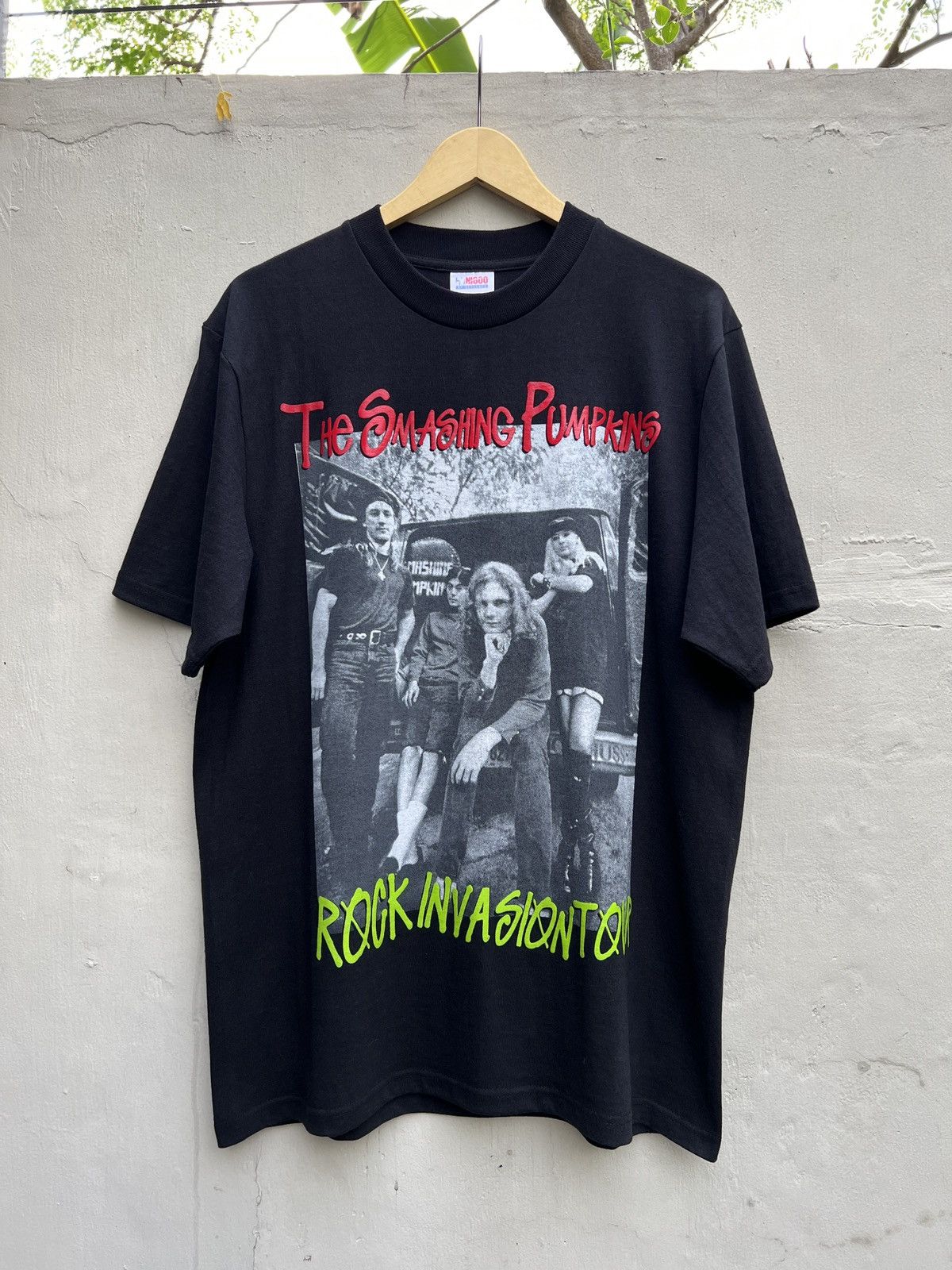 image of Band Tees Bootleg Band The Smashing Pumpkins T-Shirt in Black, Men's (Size XL)