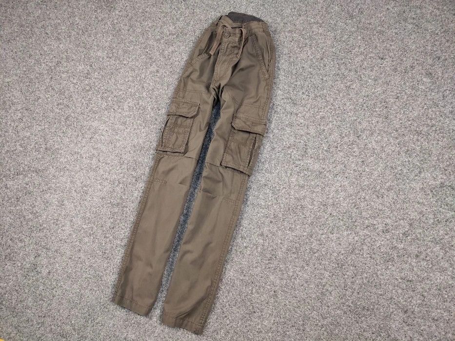 Japanese Brand Vintage Cargo Pants Travis Scott Japan Zip Pocket Olive Size US 36 / EU 52 - 2 Thumbnail