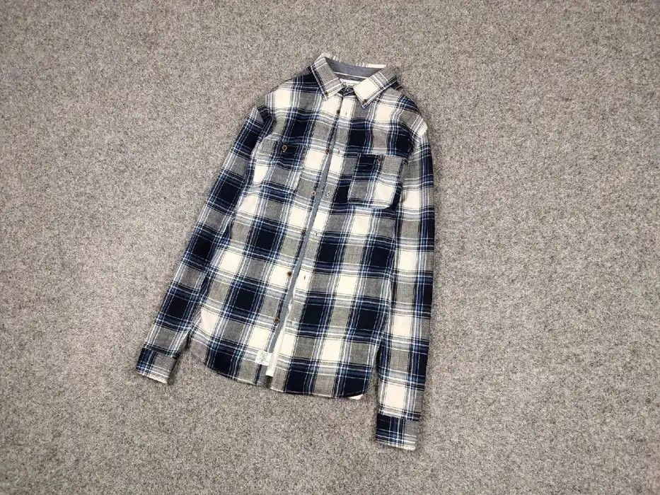 Flannel Vintage Flannel Checkered Shirt Travis Scott Style Size US S / EU 44-46 / 1 - 4 Thumbnail