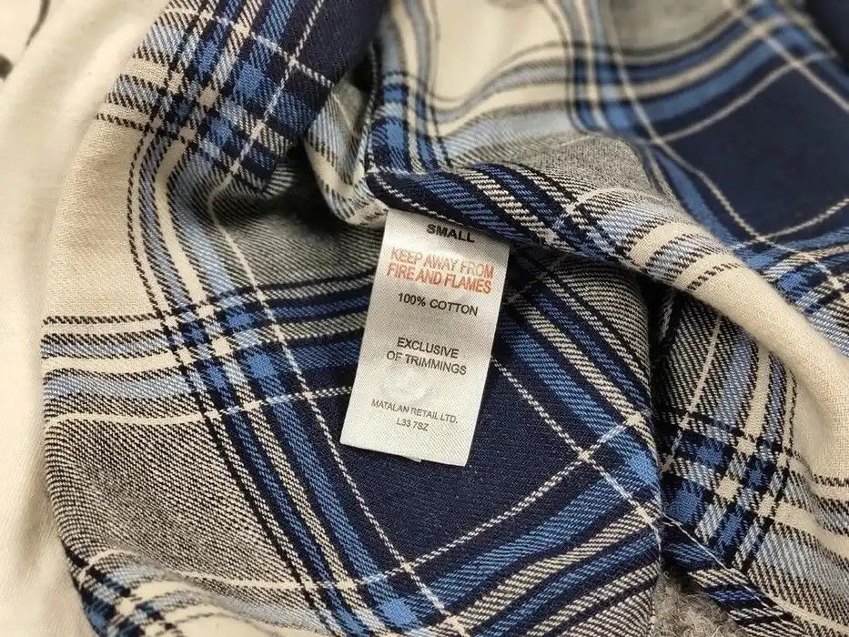 Flannel Vintage Flannel Checkered Shirt Travis Scott Style Size US S / EU 44-46 / 1 - 10 Thumbnail