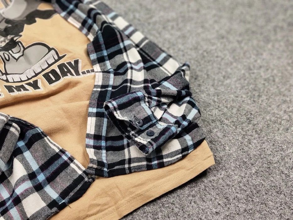 Flannel Vintage Flannel Shirt Checkered Travis Scott Style Size US XL / EU 56 / 4 - 7 Thumbnail
