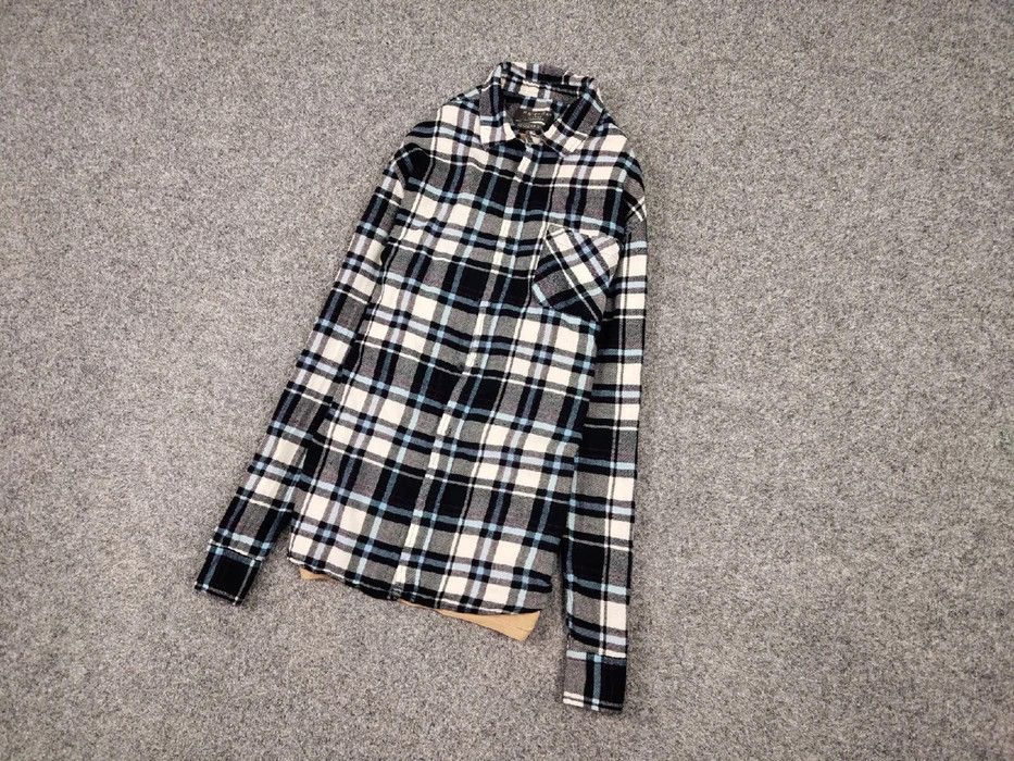 Flannel Vintage Flannel Shirt Checkered Travis Scott Style Size US XL / EU 56 / 4 - 6 Thumbnail