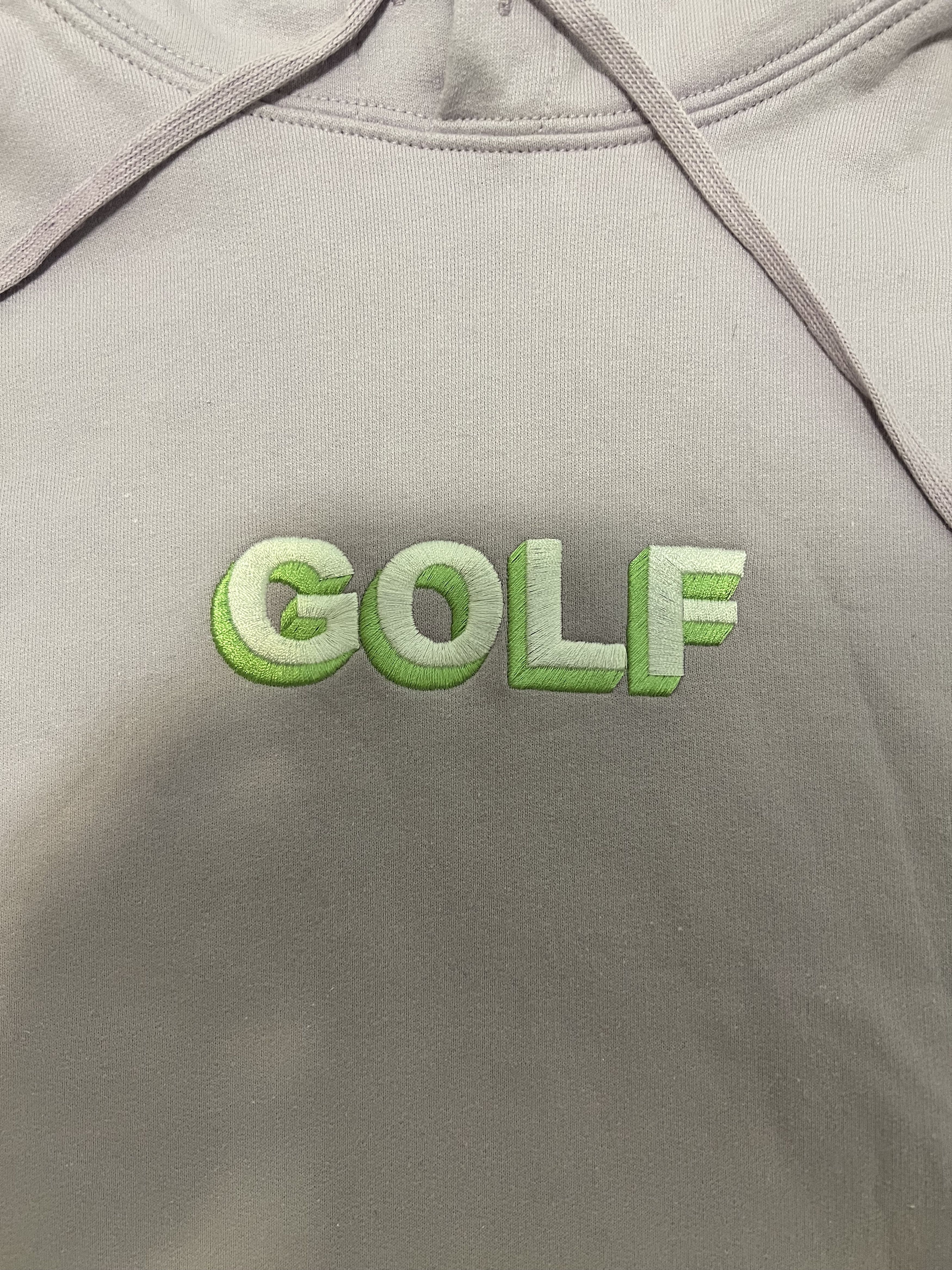 Golf Wang 💚 Golf Wang 3D 2-Tone Logo Hoodie Lavender Size US L / EU 52-54 / 3 - 3 Thumbnail