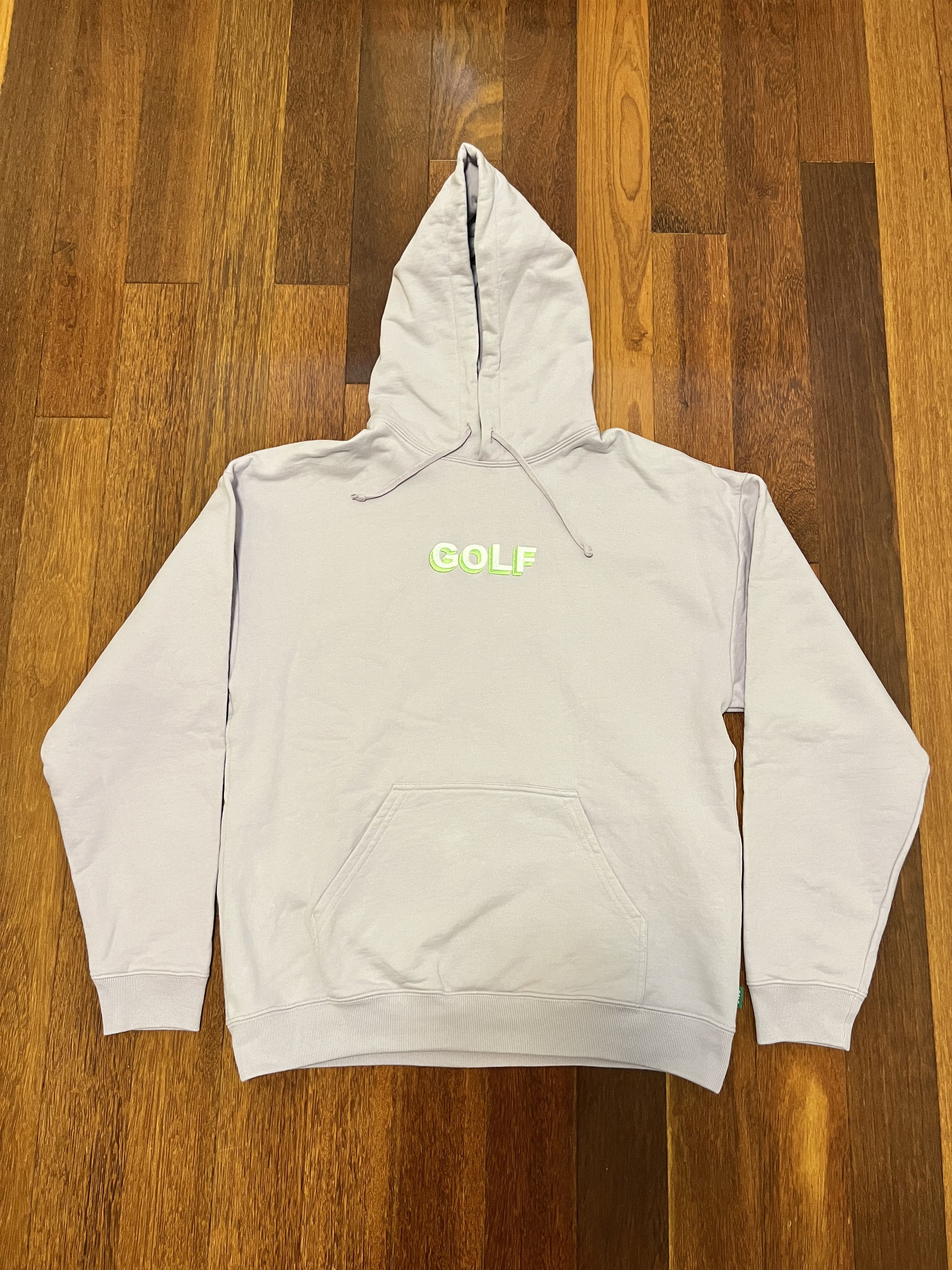 Golf Wang 💚 Golf Wang 3D 2-Tone Logo Hoodie Lavender Size US L / EU 52-54 / 3 - 1 Thumbnail