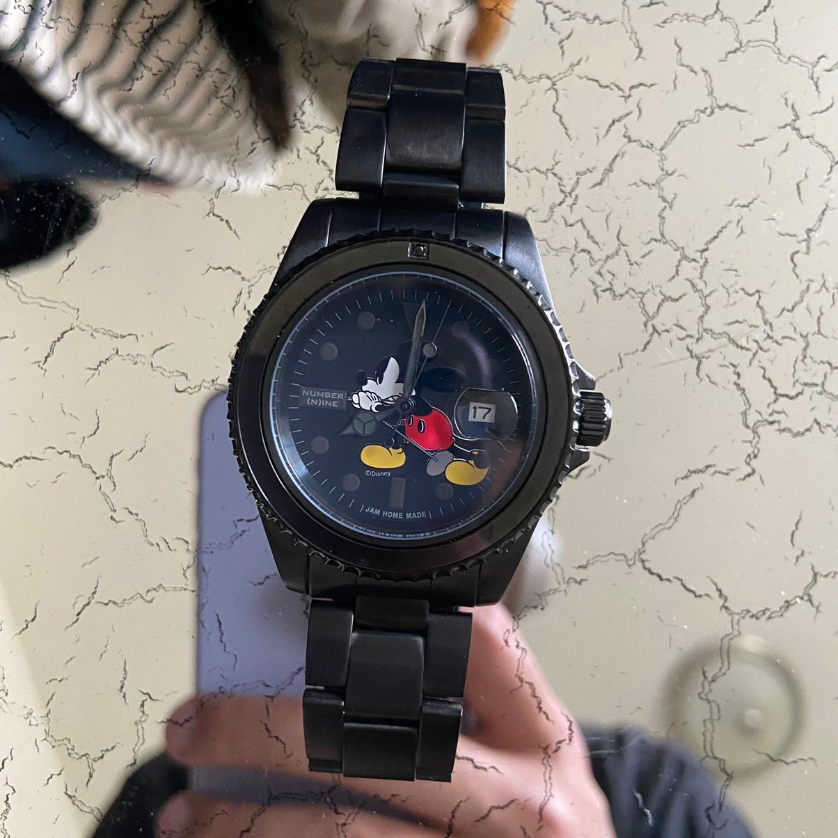 Number (N)ine Number Nine x Jam Home Made Mickey Mouse Watch | Grailed