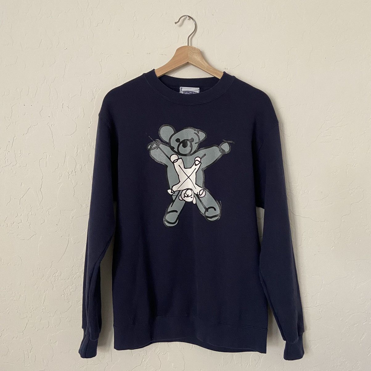 Lee × Undercover Undercover SS02 Teddy Bear Sweatshirt Size US S / EU 44-46 / 1 - 1 Thumbnail