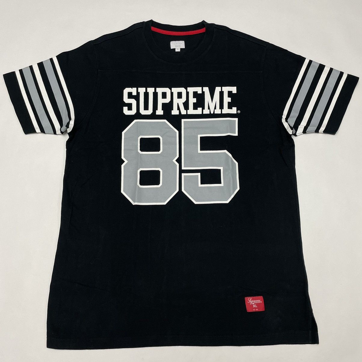 シャツ Supreme Bandana Football Jersey \"Black\" supreme_por_ciento_soccer_jers