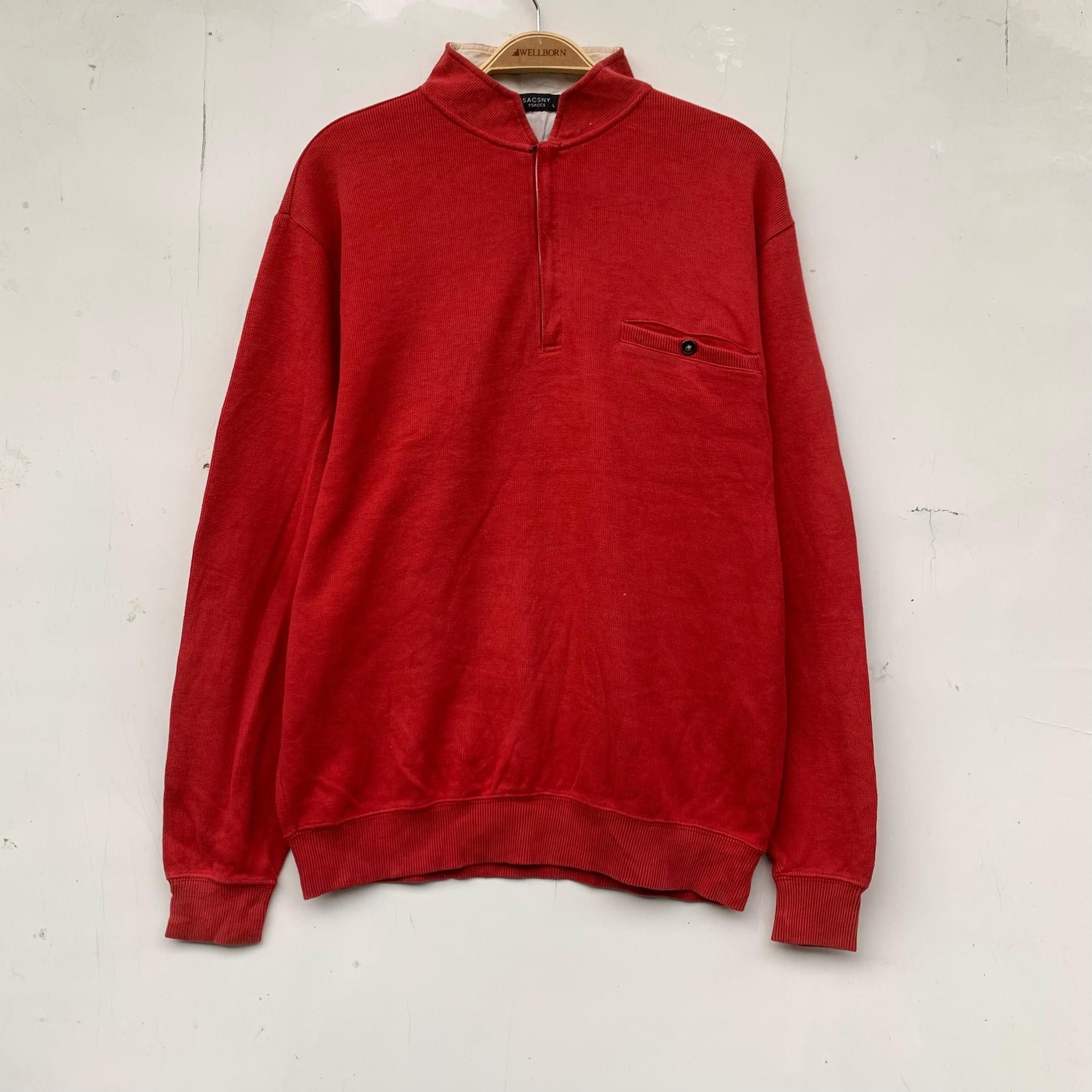 Japanese Brand × Y's × Yohji Yamamoto Saccsny y'sacc yohji crewneck Size US L / EU 52-54 / 3 - 1 Thumbnail