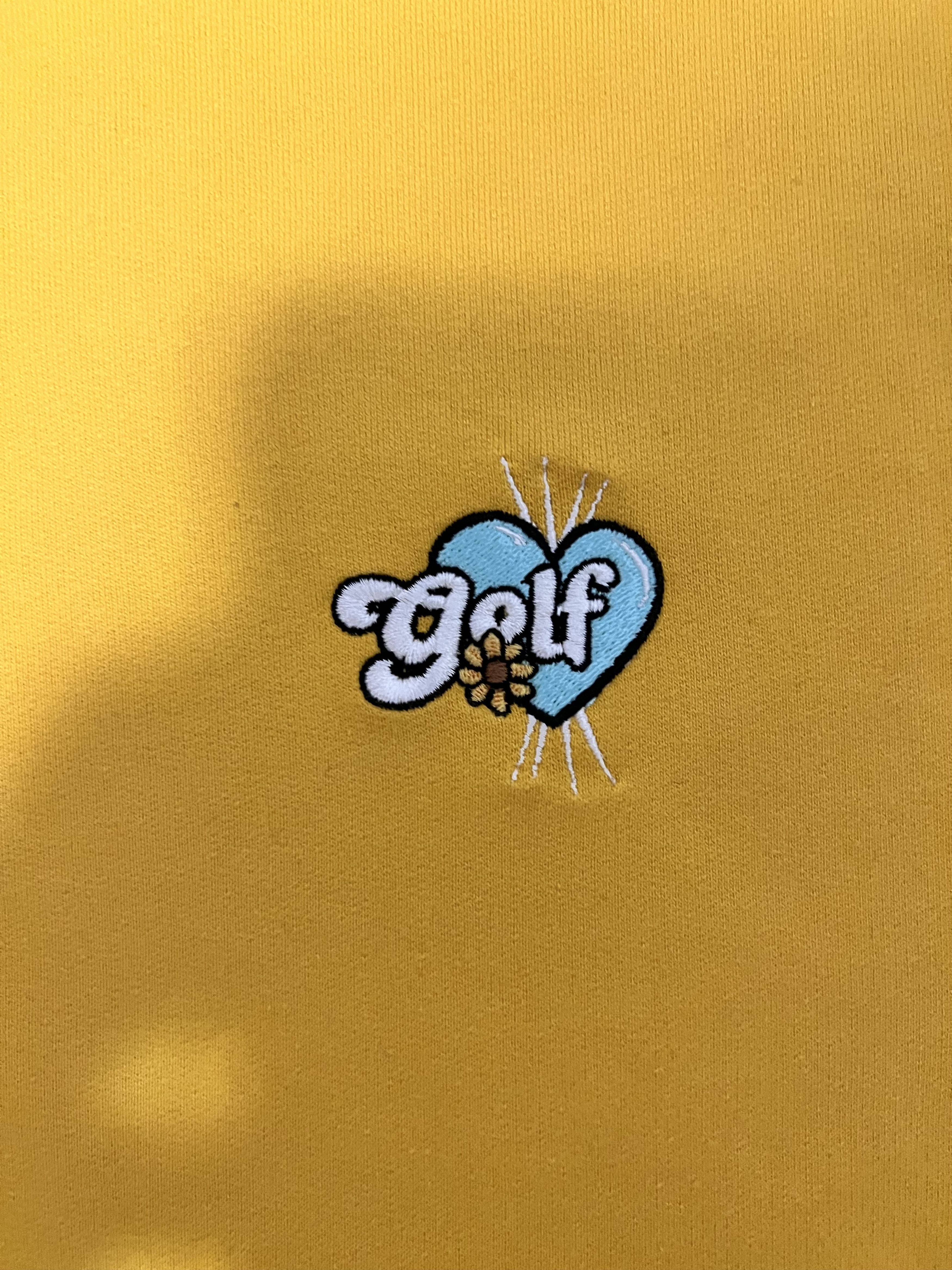 Golf Wang 💚 Golf Wang Romeo Crewneck Gold Large Size US L / EU 52-54 / 3 - 3 Thumbnail