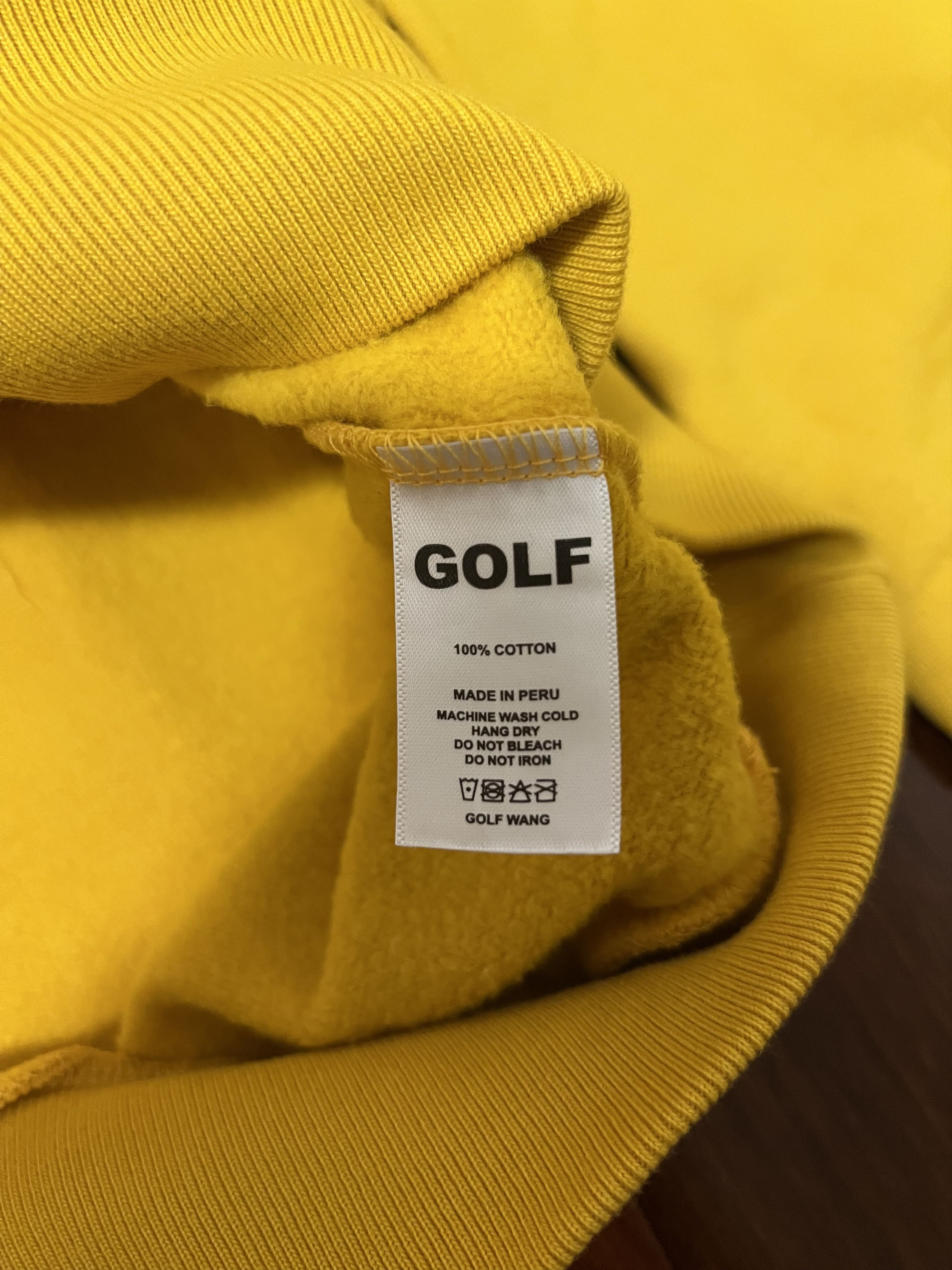 Golf Wang 💚 Golf Wang Romeo Crewneck Gold Large Size US L / EU 52-54 / 3 - 6 Thumbnail
