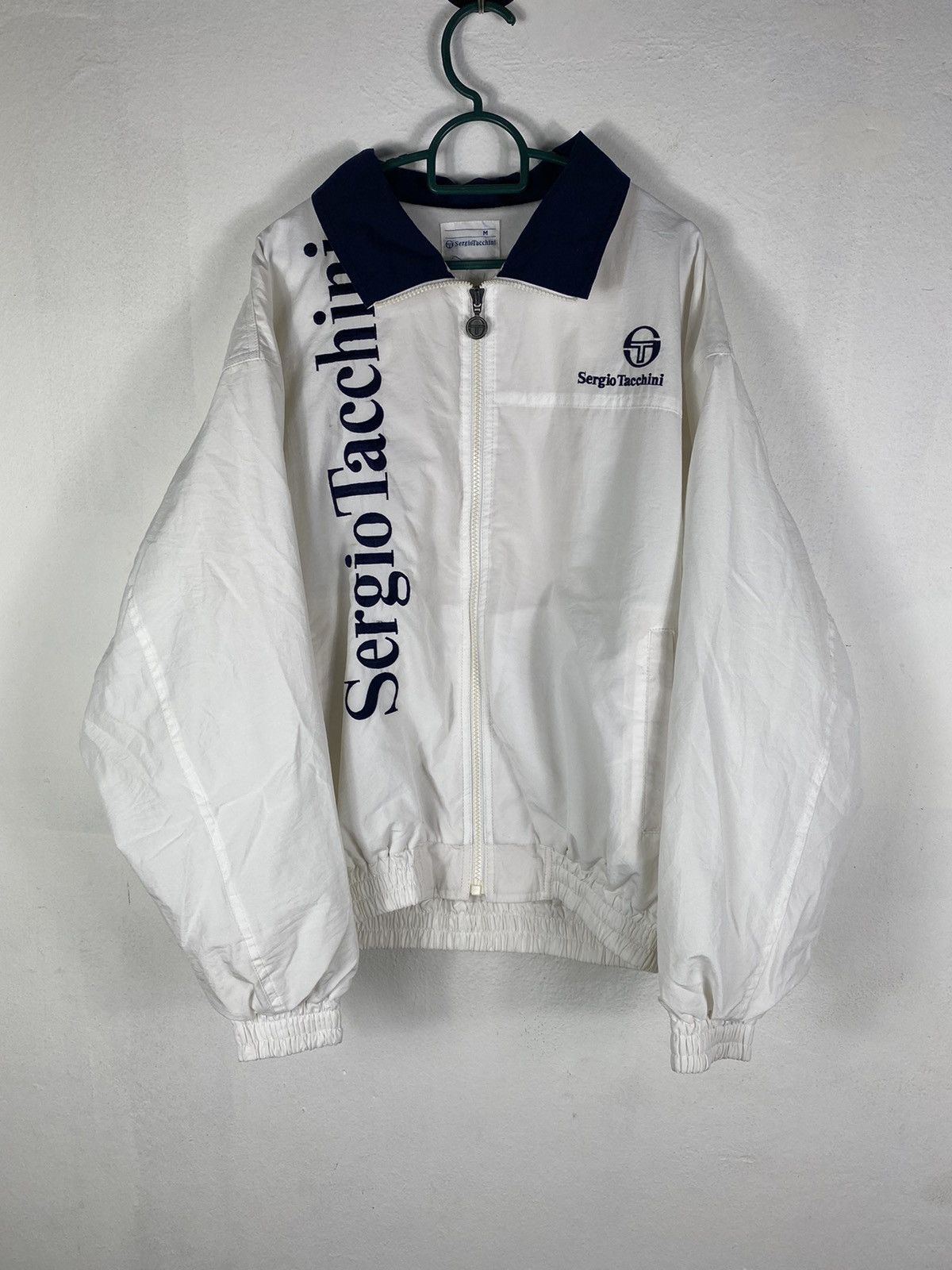 Vintage Embroidered Sergio Tecchini Windbreakers