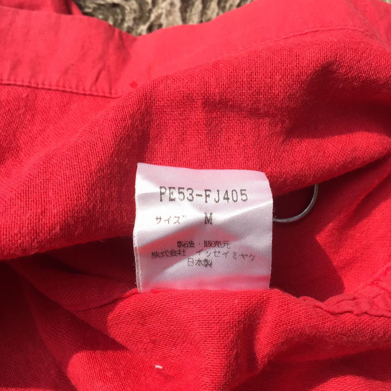 Issey Miyake issey miyake early brand "permanente" mandarin collar shirt Size US L / EU 52-54 / 3 - 3 Thumbnail
