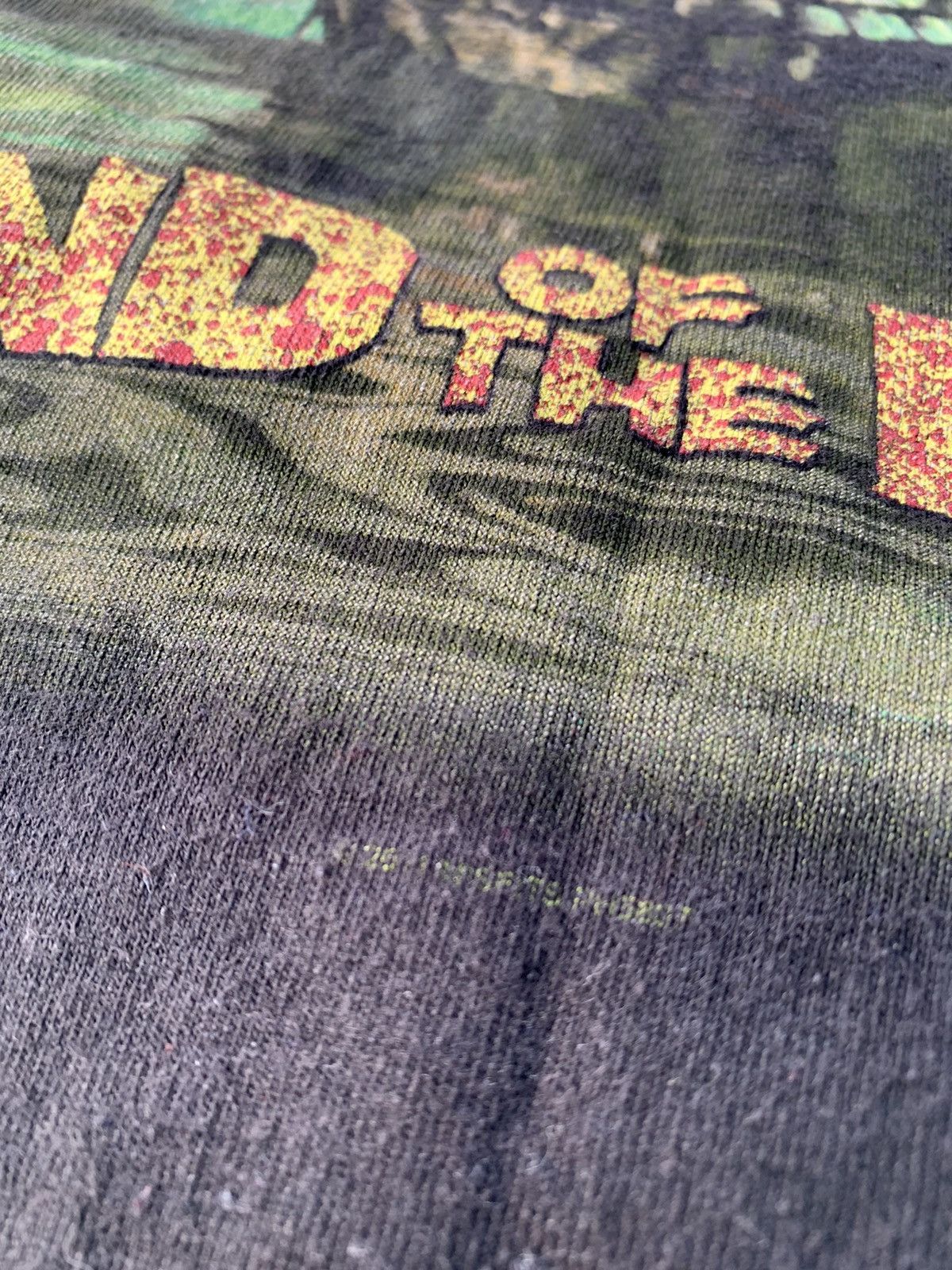 Band Tees × Misfits × Vintage Vintage Misfits Land Of The Dead Rock Band Shirt Size US XXL / EU 58 / 5 - 4 Thumbnail