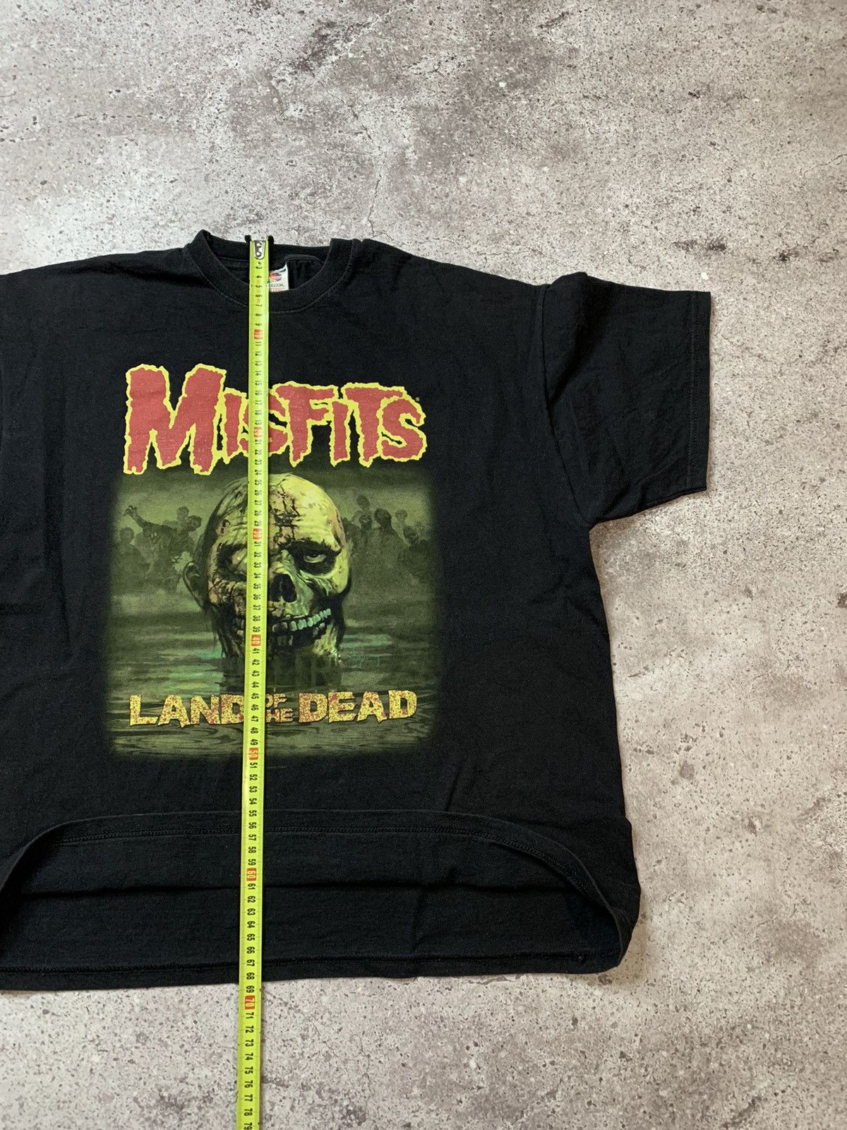 Band Tees × Misfits × Vintage Vintage Misfits Land Of The Dead Rock Band Shirt Size US XXL / EU 58 / 5 - 11 Thumbnail