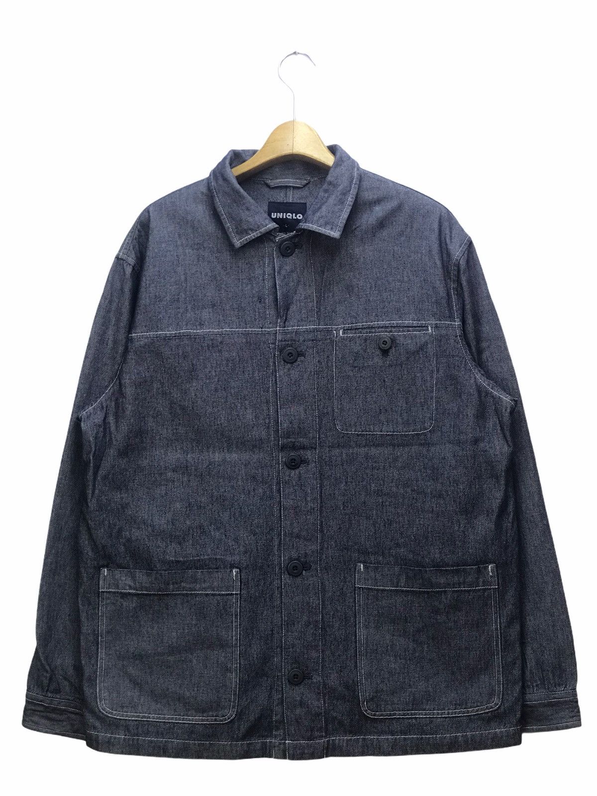 Uniqlo Vintage Uniqlo Chore Jacket Size US L / EU 52-54 / 3 - 1 Thumbnail