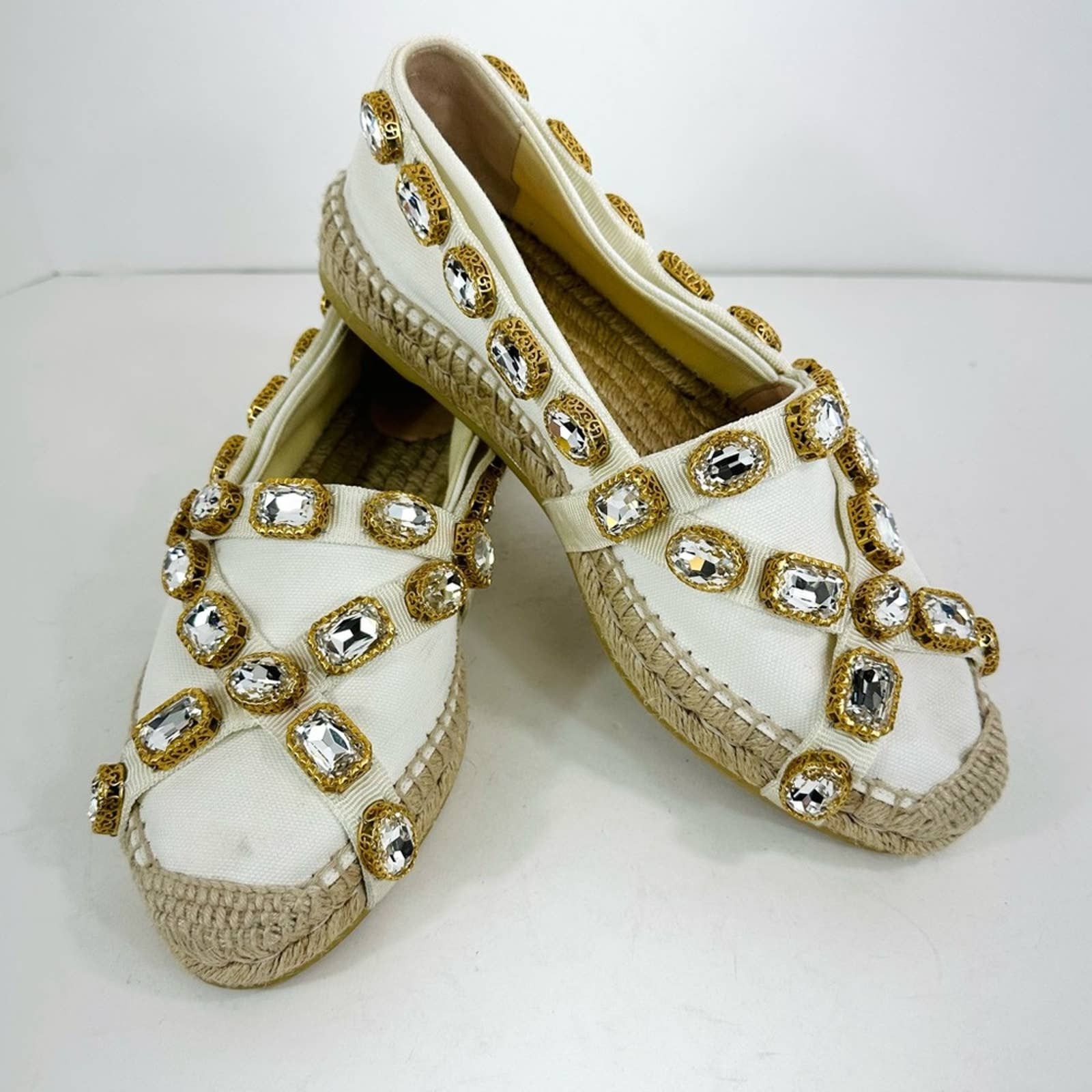 Gucci jewel shoes deals