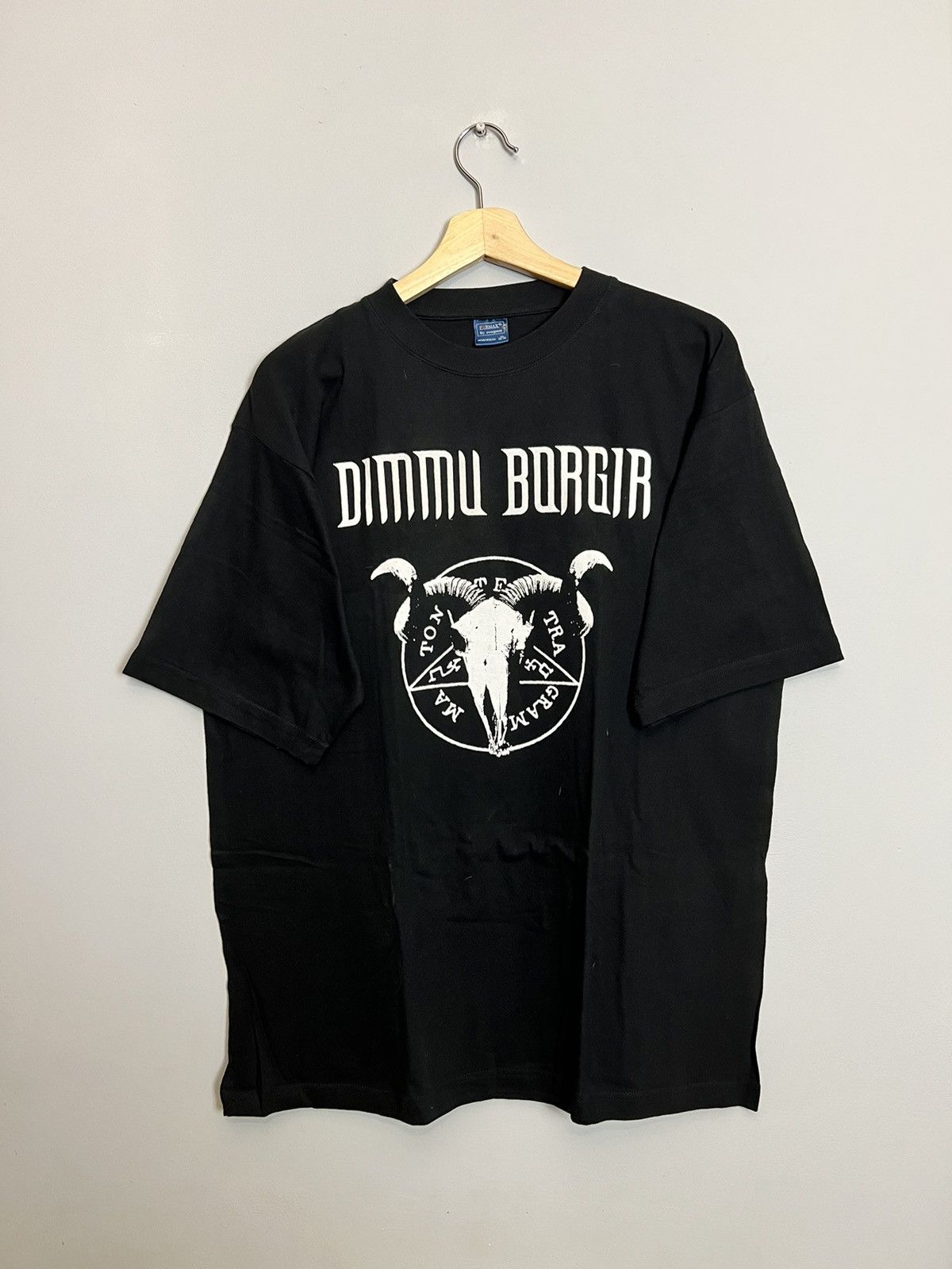 Band Tees Rare Vintage Dimmu Borgir 00s Metal Band T-Shirt Death Cult Size US XL / EU 56 / 4 - 1 Thumbnail