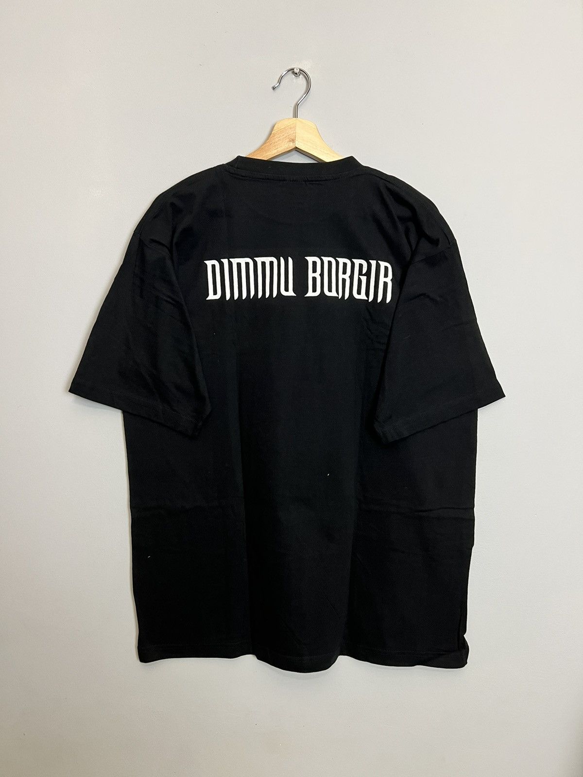 Band Tees Rare Vintage Dimmu Borgir 00s Metal Band T-Shirt Death Cult Size US XL / EU 56 / 4 - 2 Thumbnail