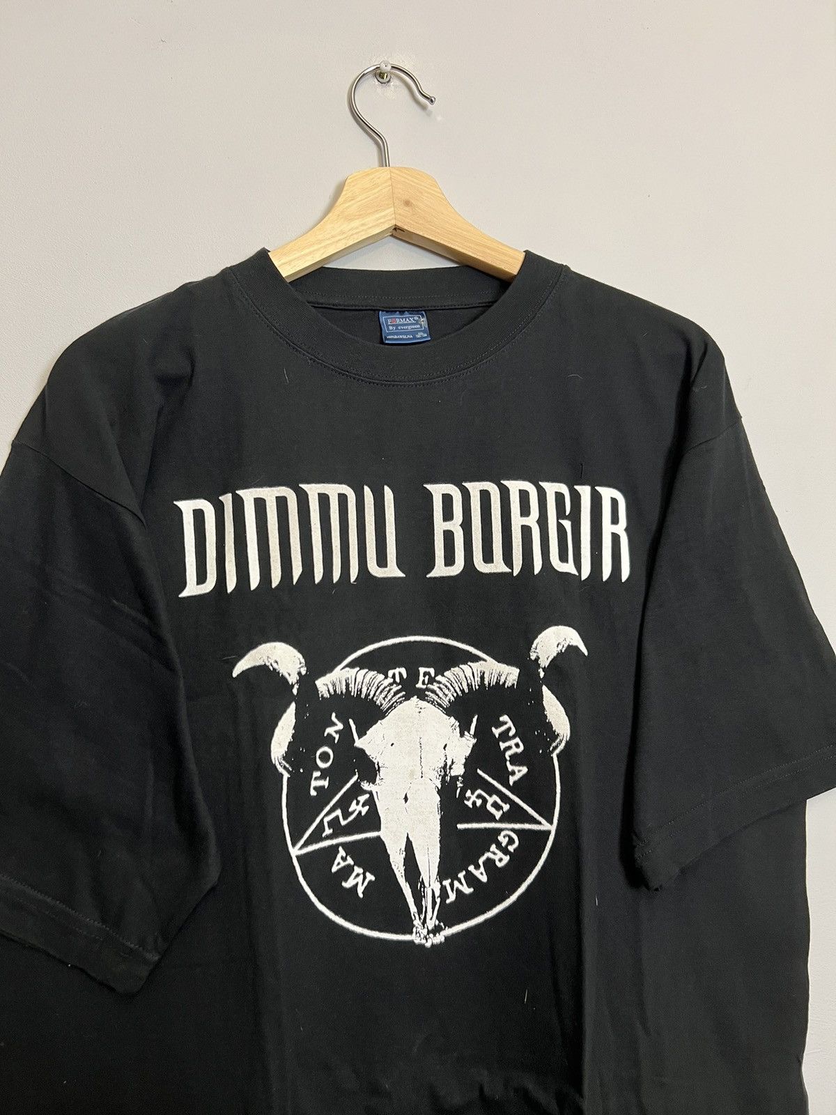 Band Tees Rare Vintage Dimmu Borgir 00s Metal Band T-Shirt Death Cult Size US XL / EU 56 / 4 - 3 Thumbnail