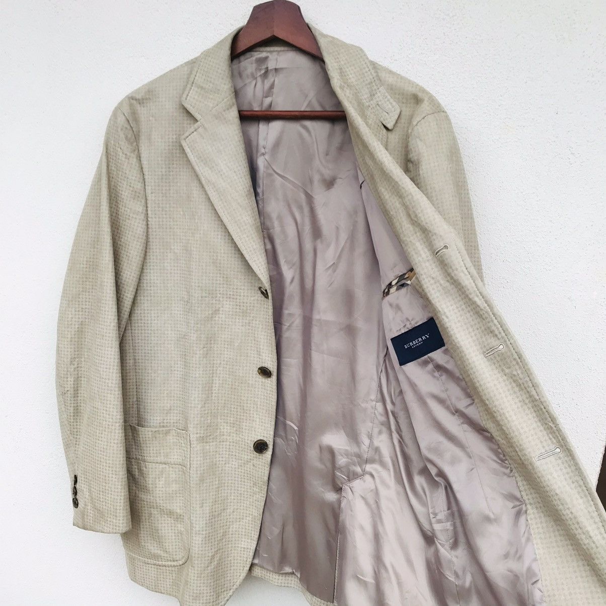 Burberry RARE Burberry JAPAN leather suede button jacket Size US S / EU 44-46 / 1 - 4 Thumbnail