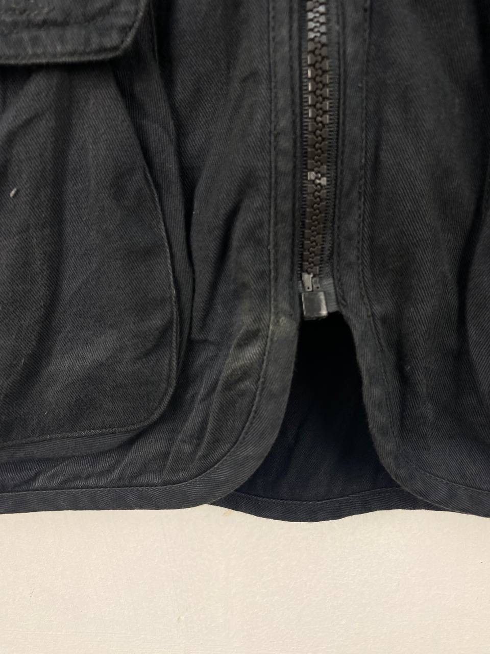 Japanese Brand Vintage Japanese brand denim hunting vest jacket faded wash Size US M / EU 48-50 / 2 - 5 Thumbnail