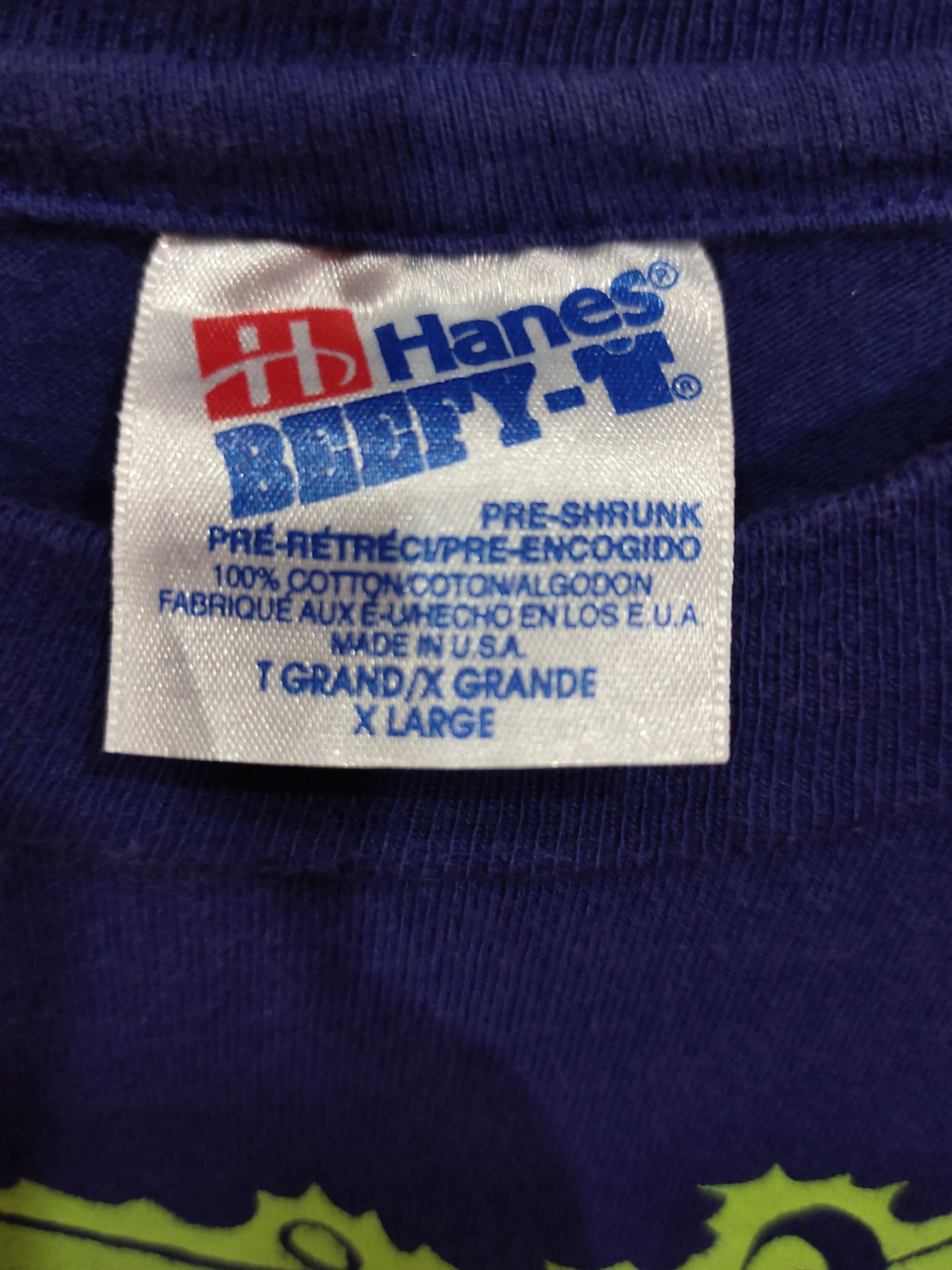 Hanes × Vintage Vintage Hanes nice skull design Size US XL / EU 56 / 4 - 6 Thumbnail