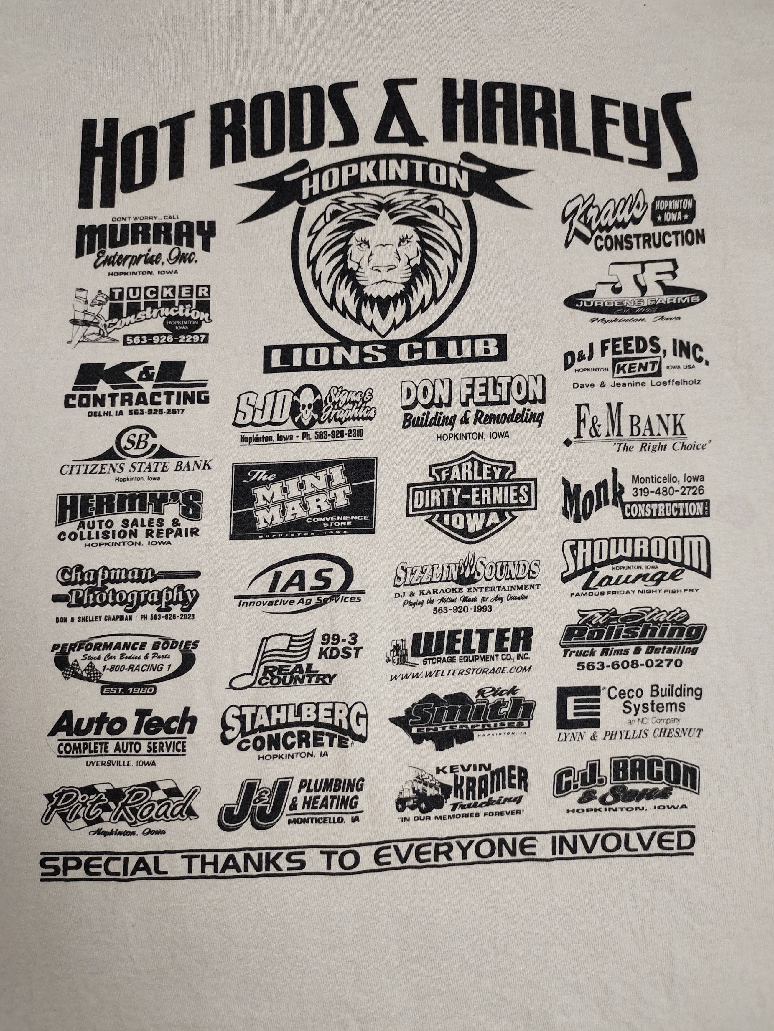 Gildan Hot Rods & Harleys car show tshirt Size US XL / EU 56 / 4 - 4 Thumbnail