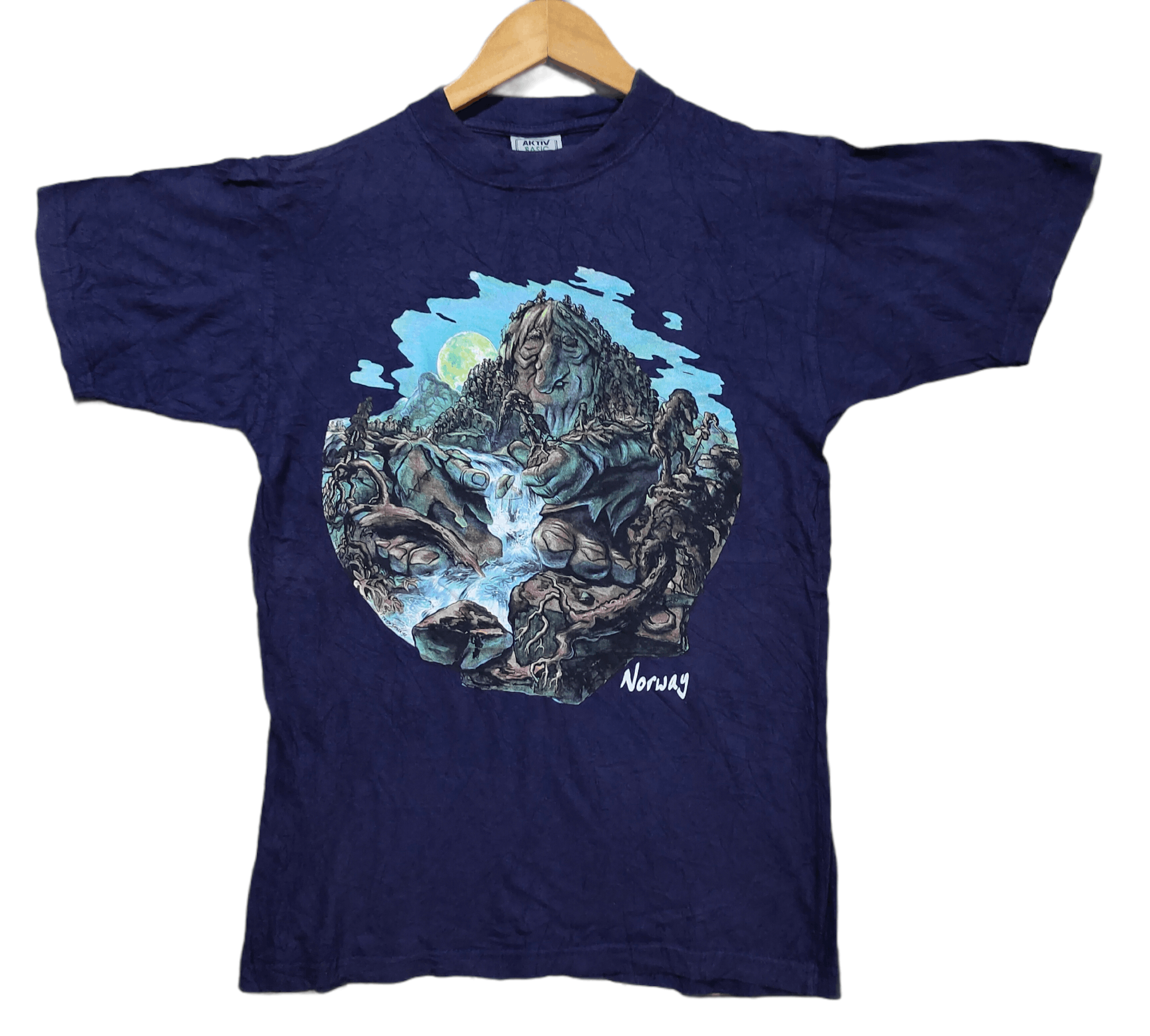 Other × Vintage Nice art waterfall tshirt Size US S / EU 44-46 / 1 - 2 Thumbnail