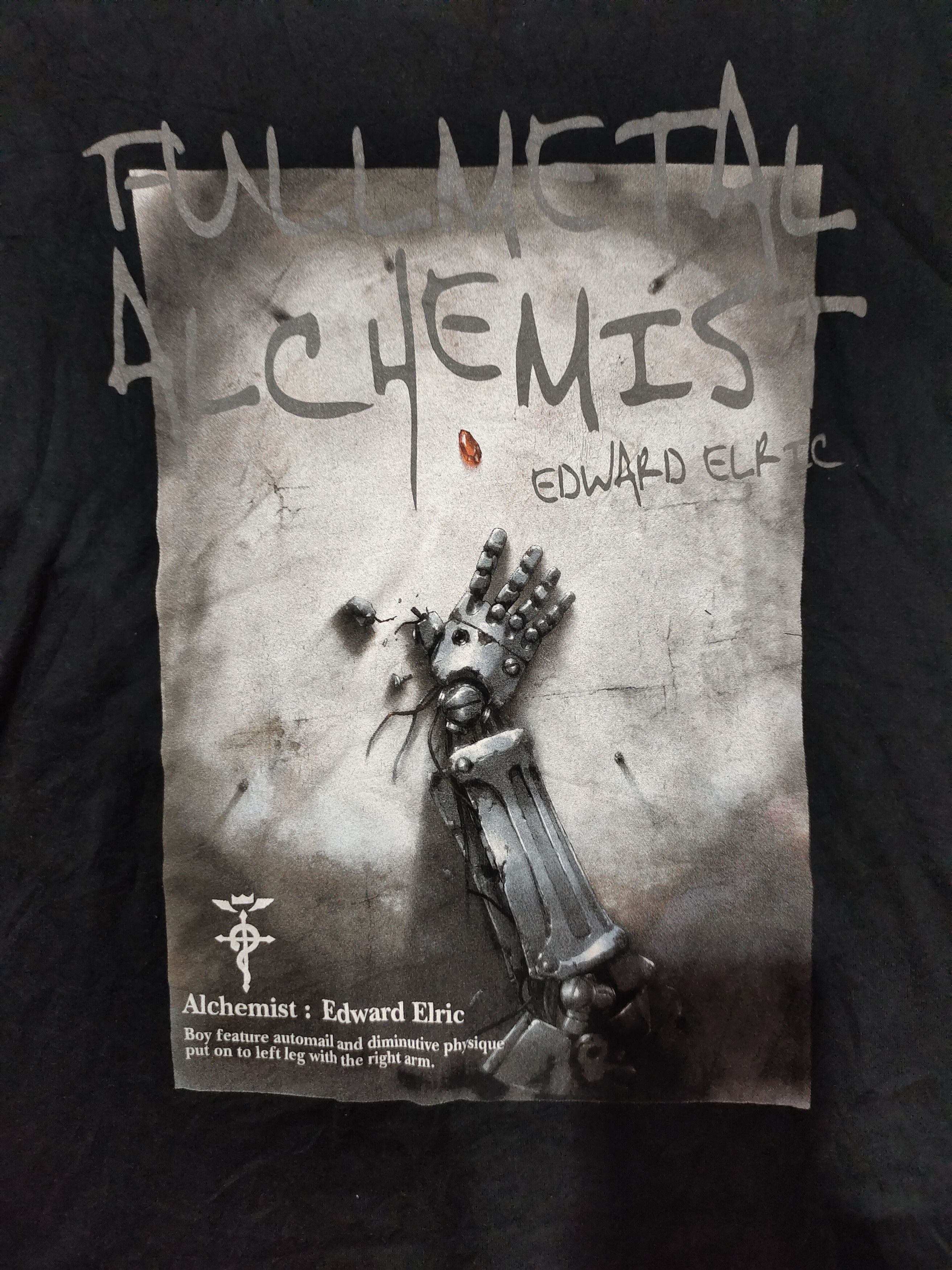 Anime Fullmetal Alchemist Edward Elric tShirt Size US M / EU 48-50 / 2 - 2 Thumbnail
