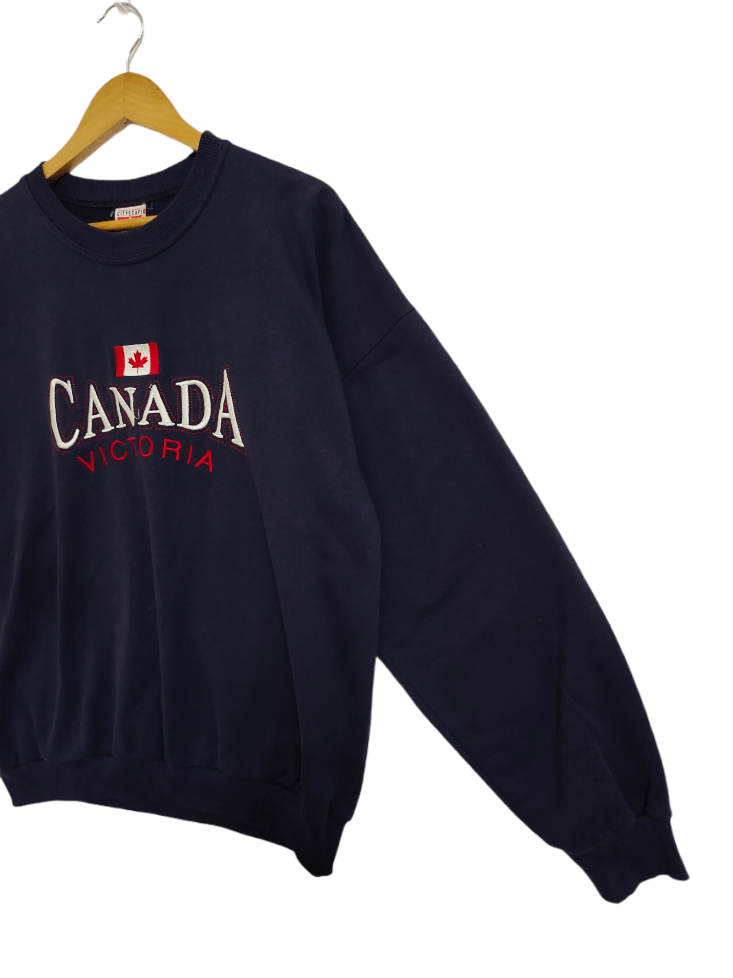 Vintage Vintage CANADA VICTORIA Sweatshirts Size US L / EU 52-54 / 3 - 4 Thumbnail