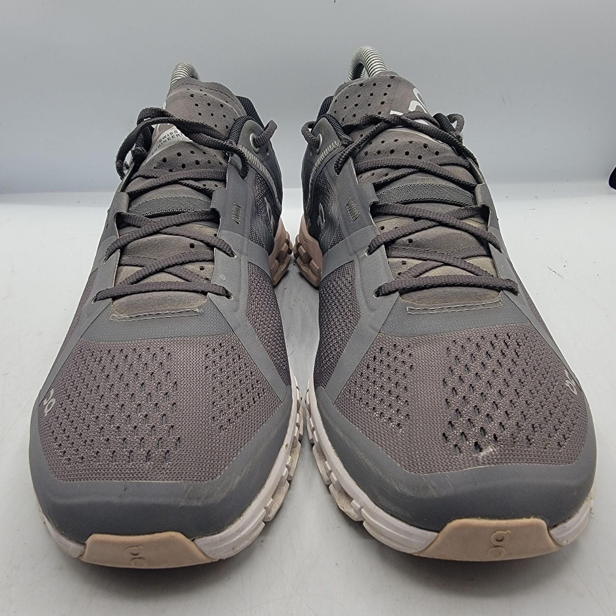 On Cloud Flow Womens Size Running Shoes Rock Rose Gray Bla