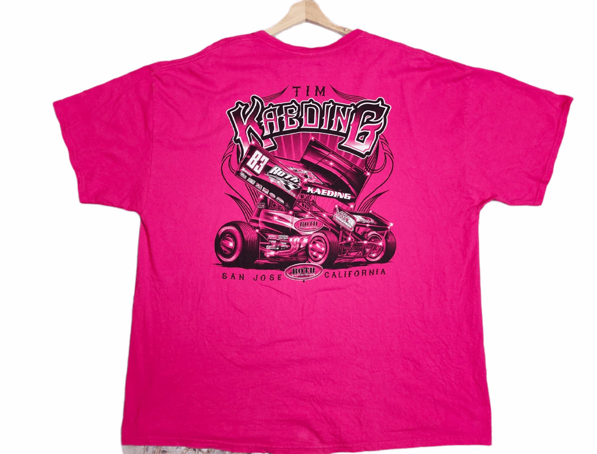 Gildan Tim Keading San Jose,CA racing tshirt oversize Size US XXL / EU 58 / 5 - 2 Thumbnail