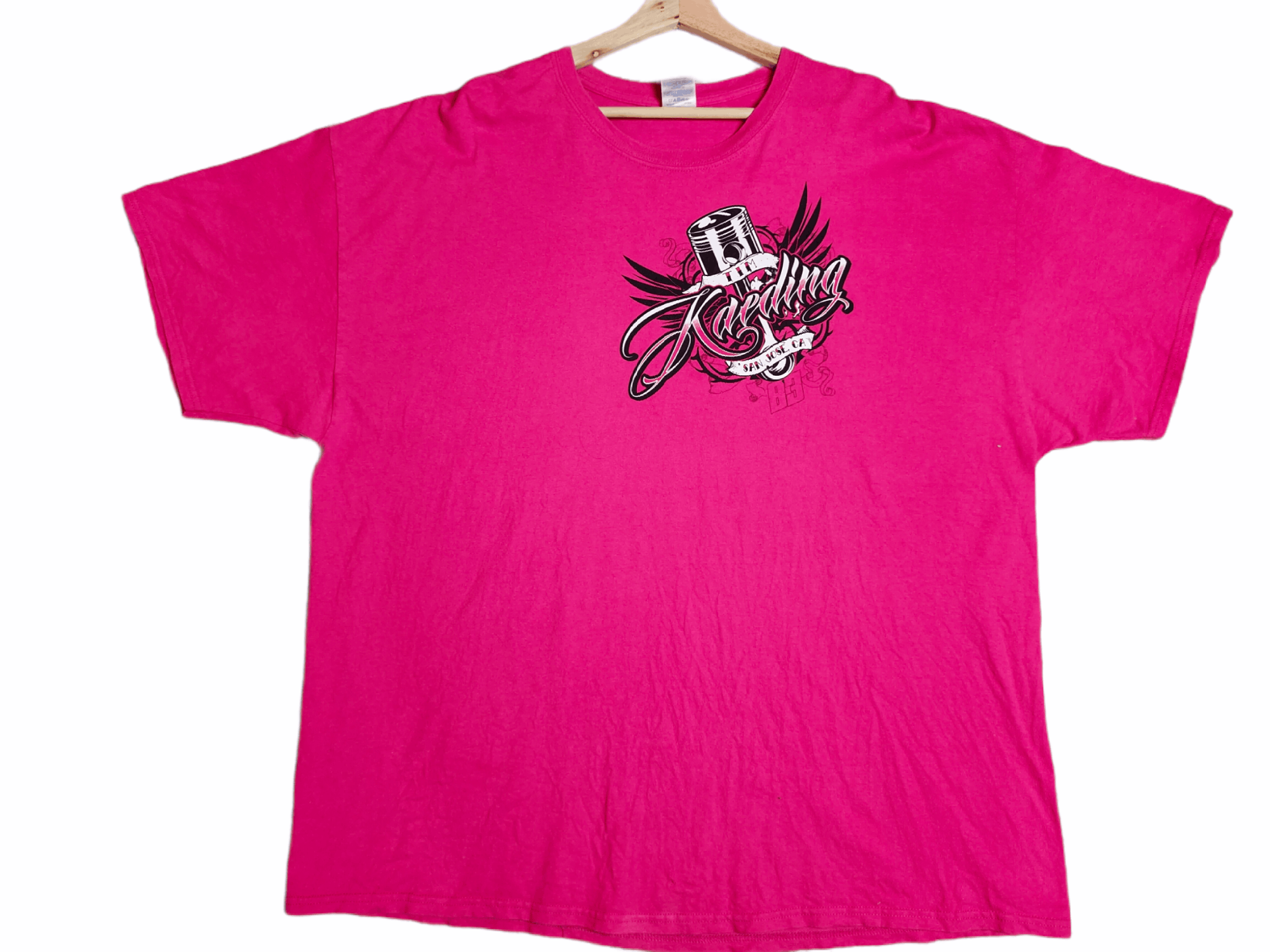 Gildan Tim Keading San Jose,CA racing tshirt oversize Size US XXL / EU 58 / 5 - 3 Thumbnail