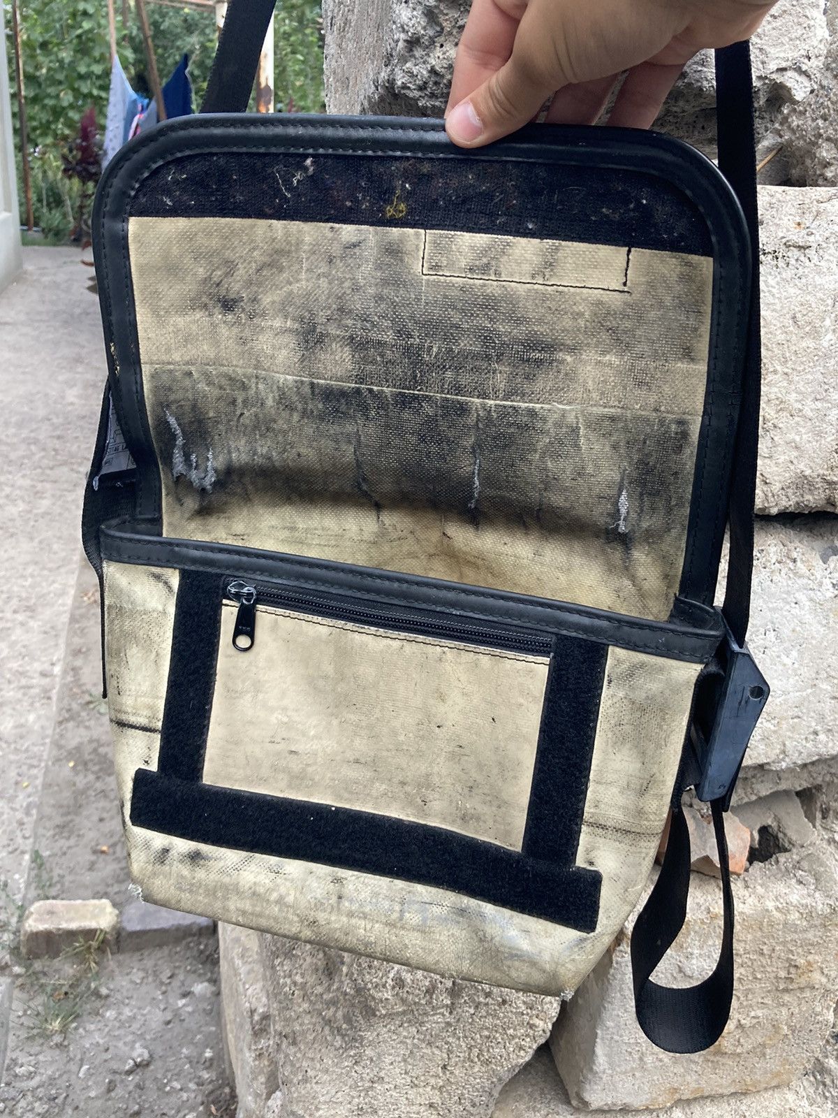 Freitag Freitag recycled white messenger bag Size ONE SIZE - 6 Thumbnail