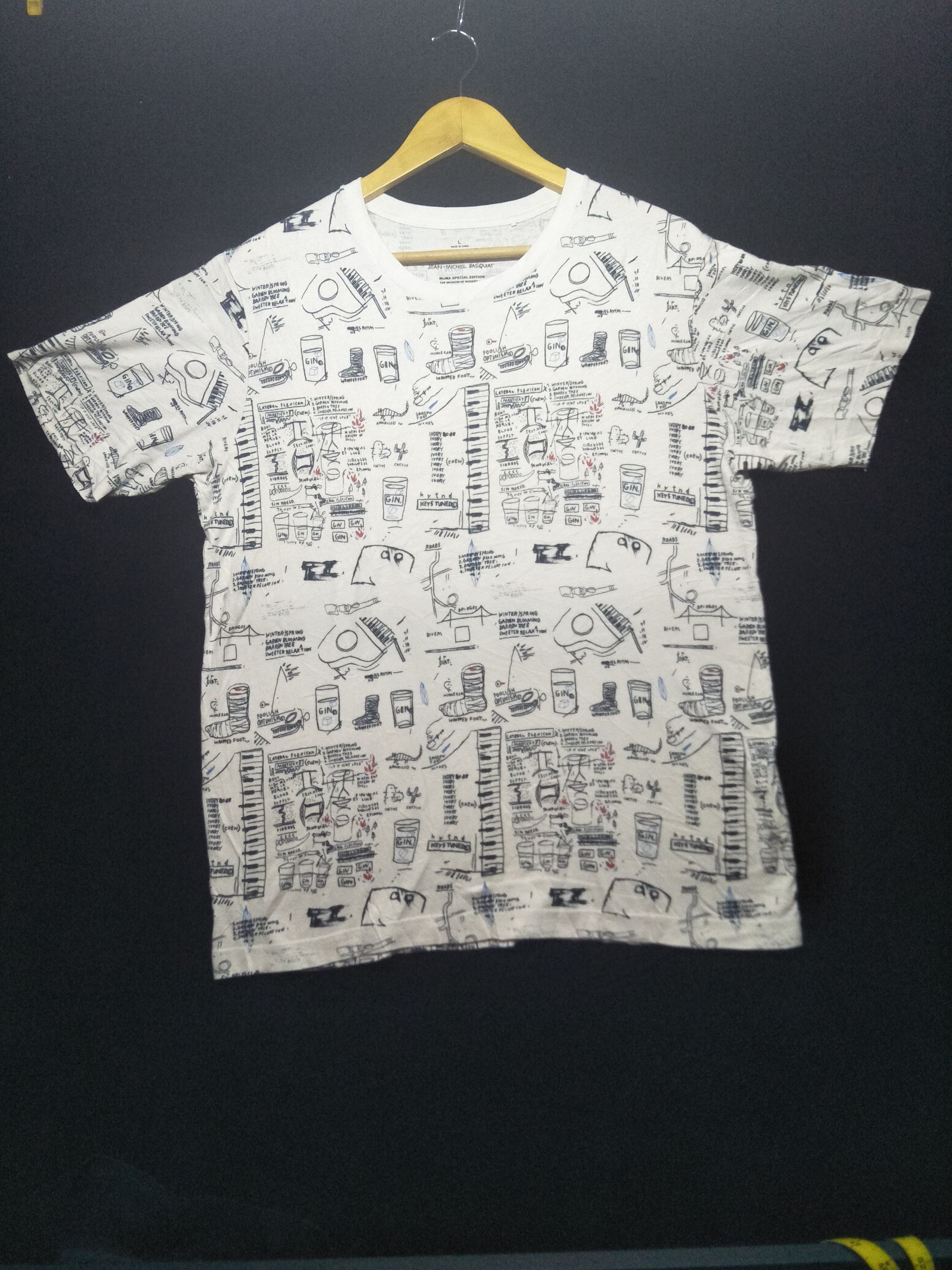 Jean-Michel Basquiat × Uniqlo Jean Michel Basquiat x Uniqlo MoMA Special Edition Size US L / EU 52-54 / 3 - 1 Thumbnail