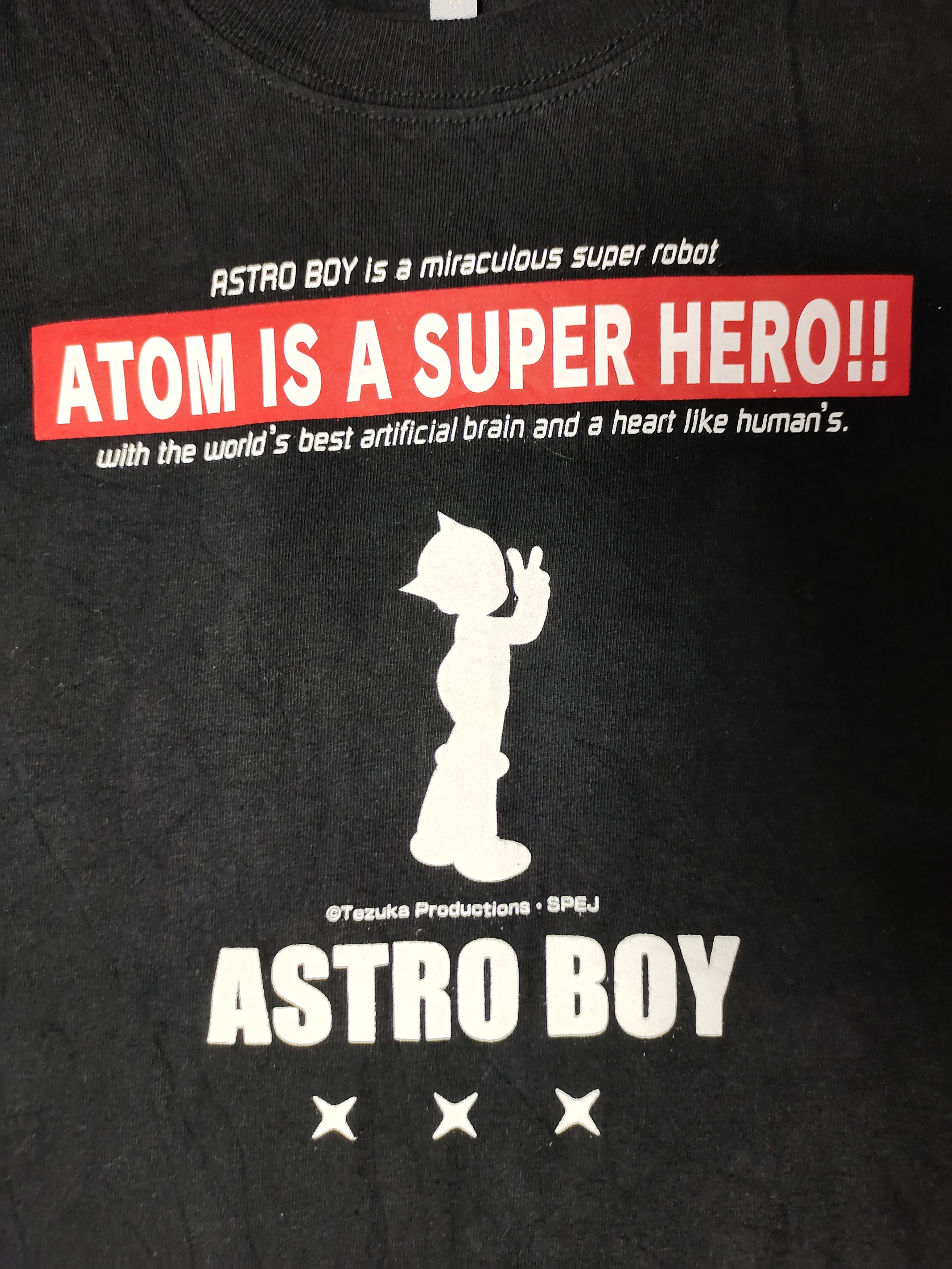 Anime × Cartoon Network × Japanese Brand Astro Boy T Shirt Japanese Anime Cartoon Size US M / EU 48-50 / 2 - 8 Thumbnail