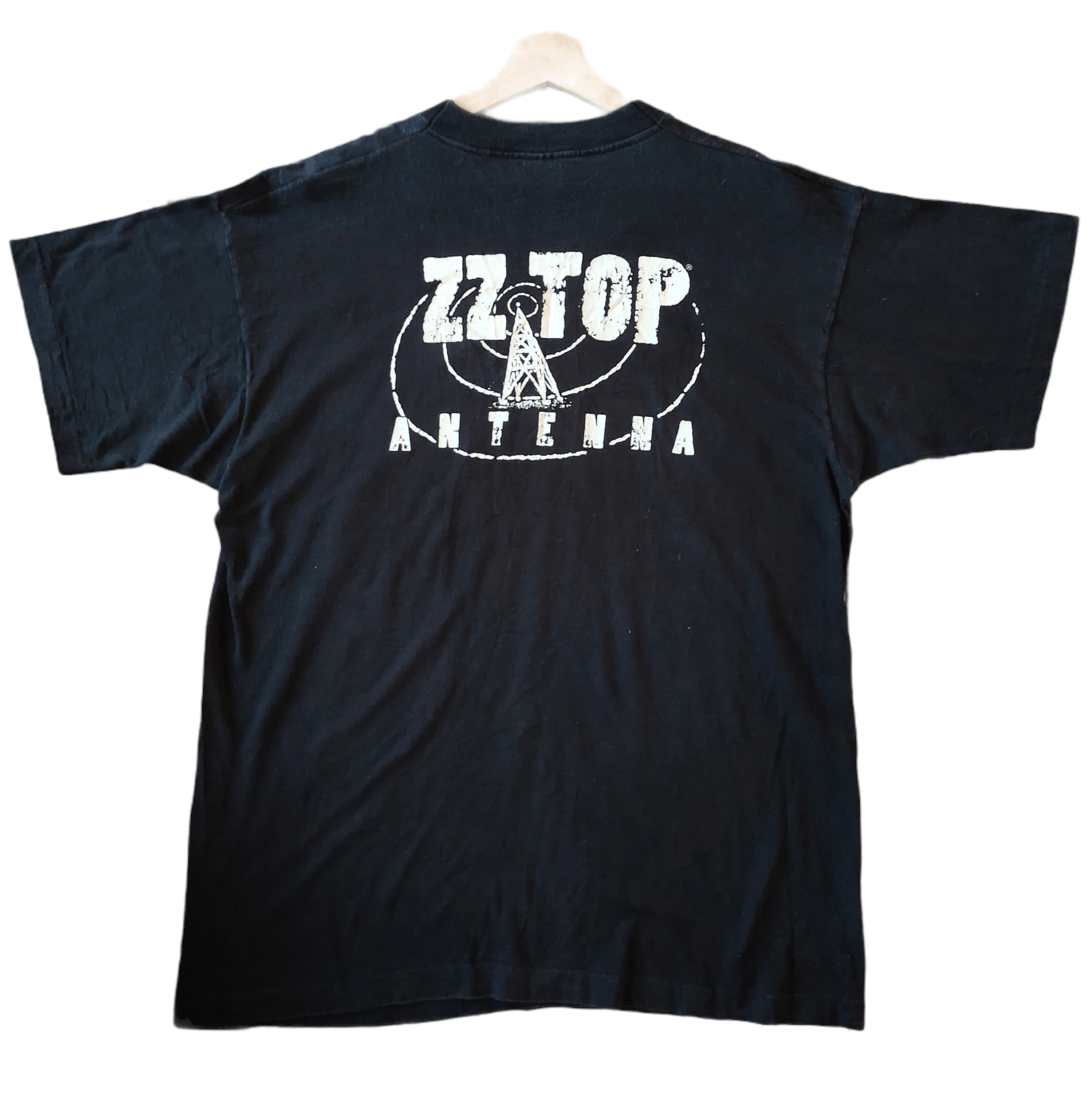 Band Tees × Vintage Vintage ZZ Top Antenna Tour Classic Rock Southern USA Tour Size US XL / EU 56 / 4 - 9 Thumbnail